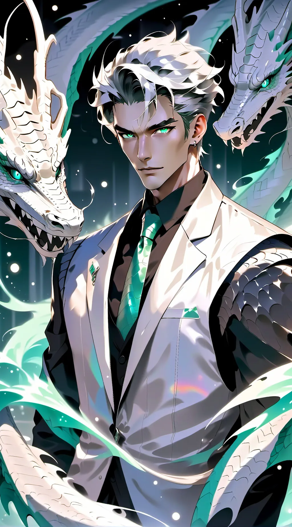 ai character: luc  background