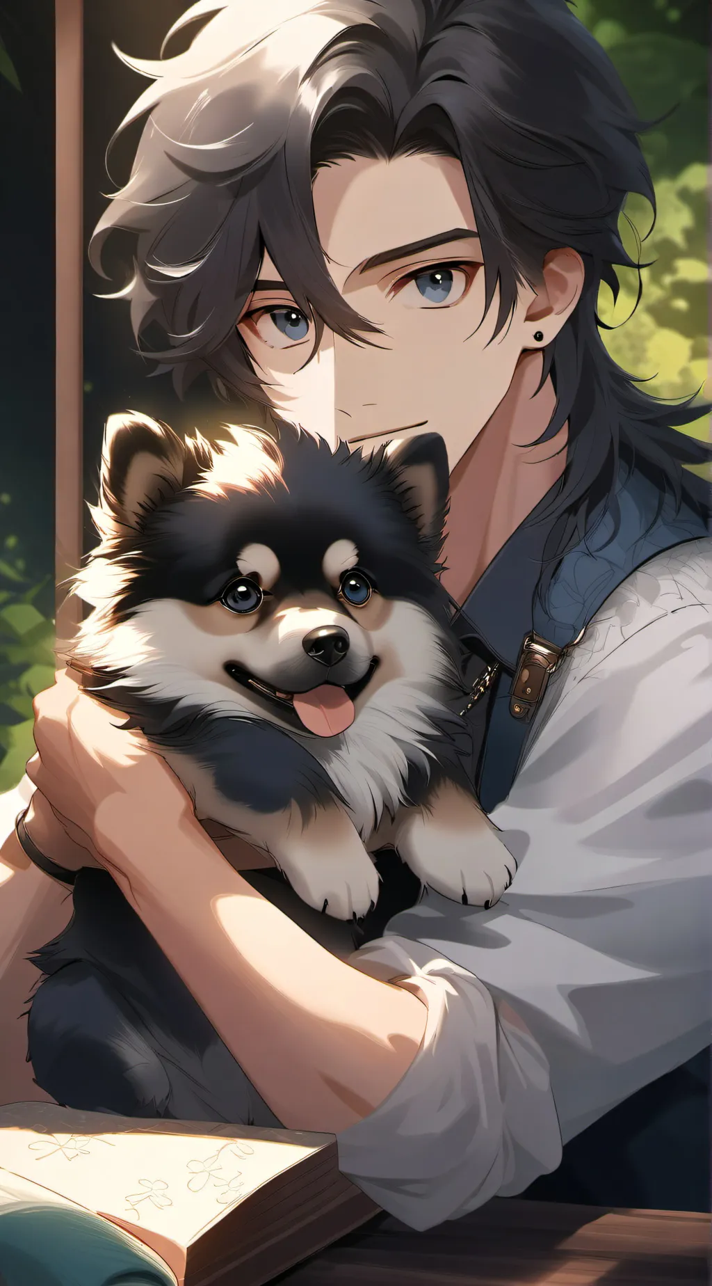 ai character: Liam background