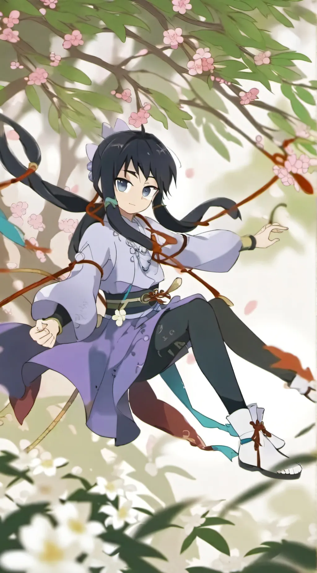 ai character: Giyu Tomioka background