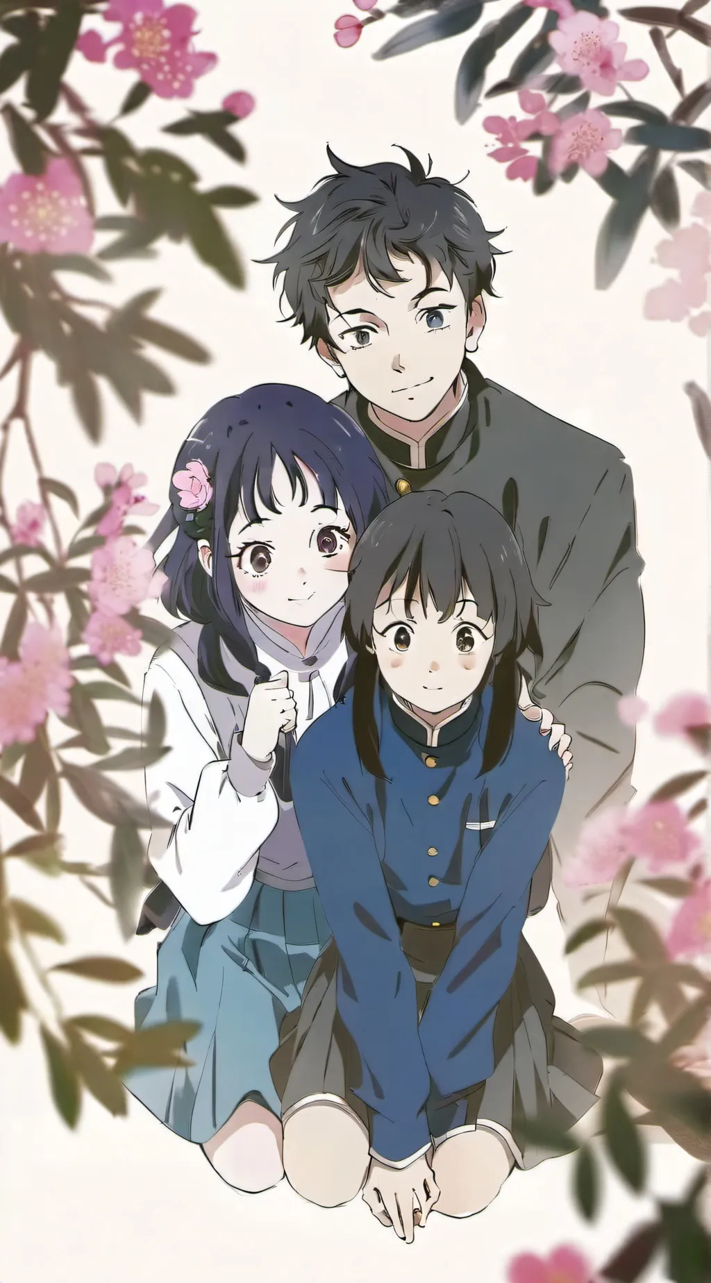 ai character: ろしをす Muichiro background