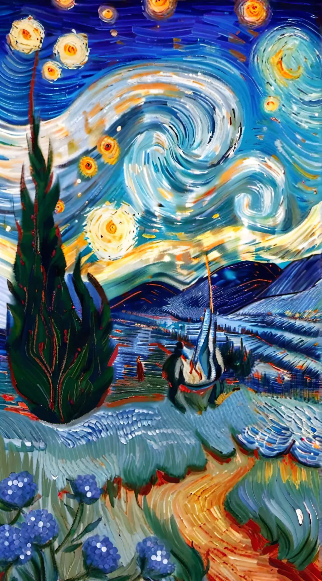 ai character: Hi, Hello. background