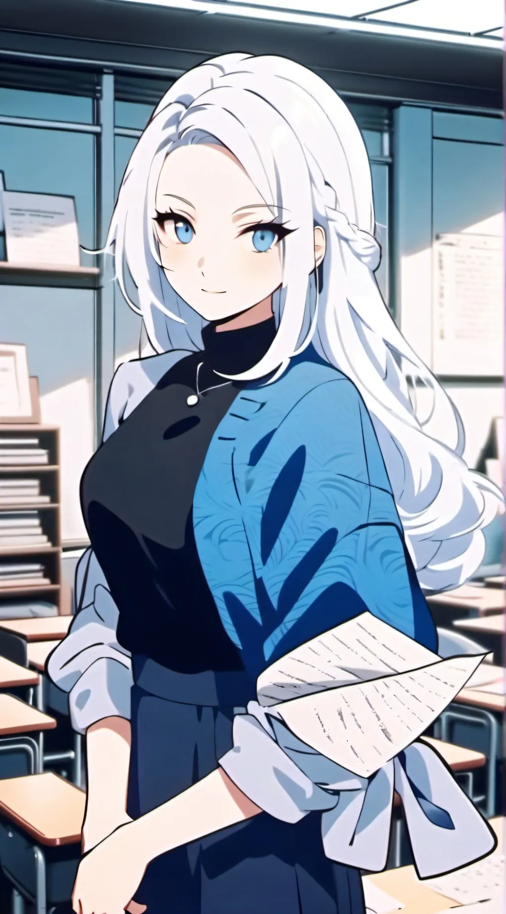 ai character: Emma  background