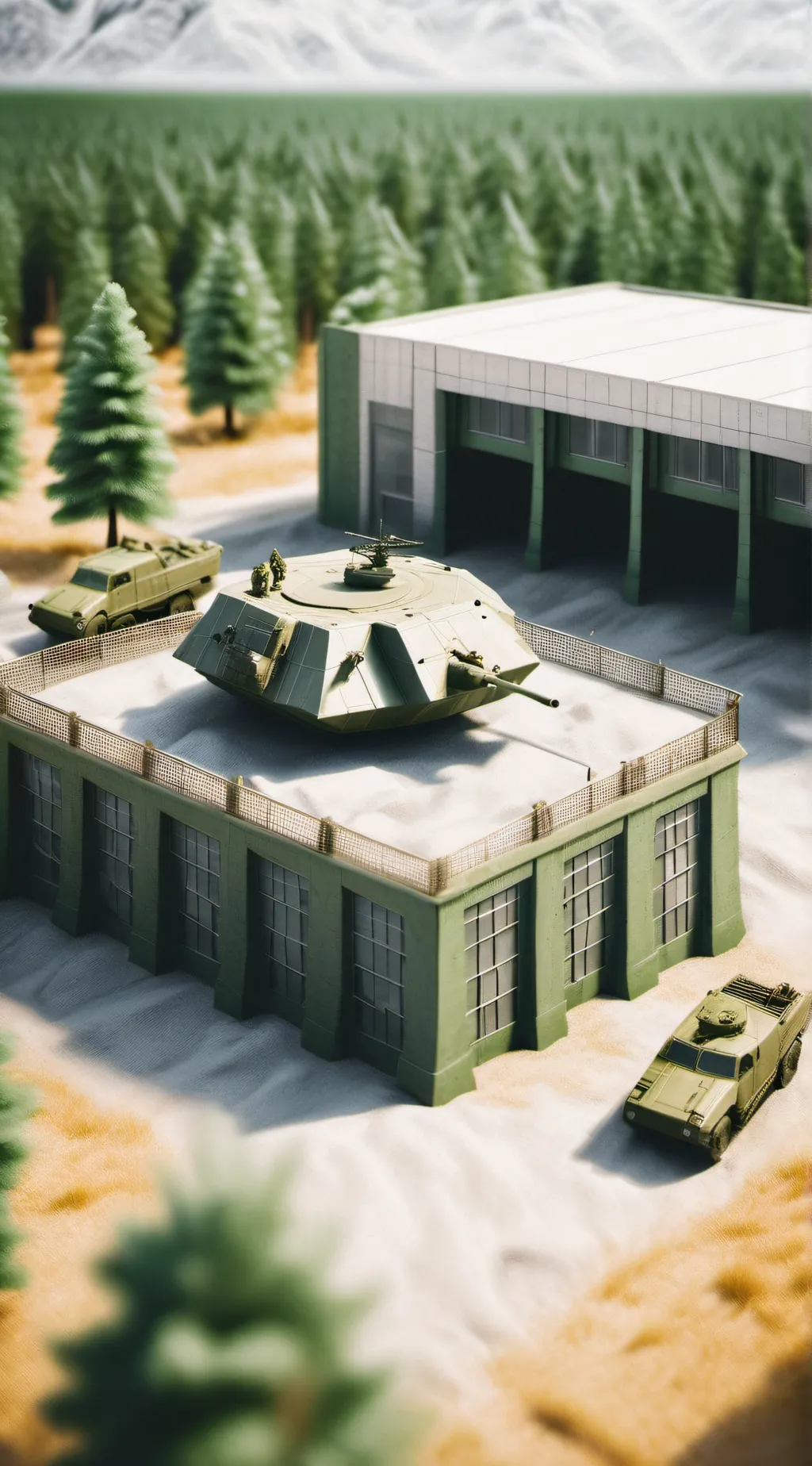 ai character: Toy Defense background