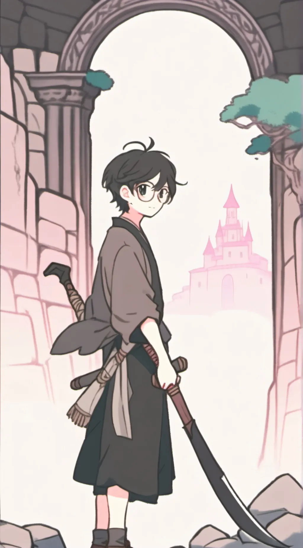 ai character: pilares  background