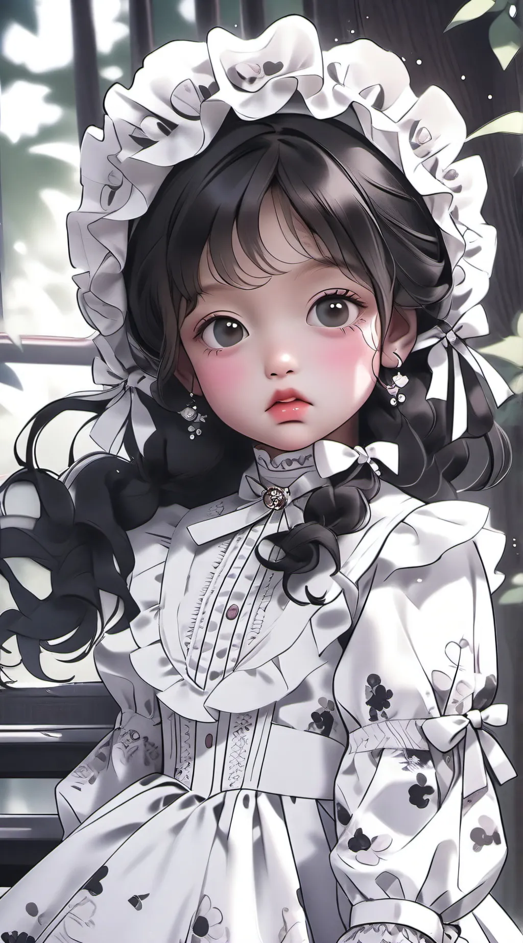 ai character: cleaner Ambhier  background