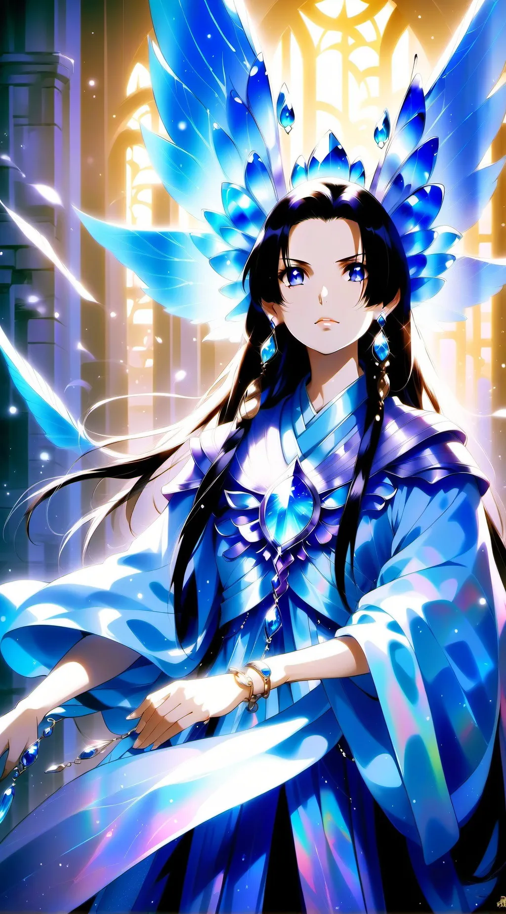 ai character: Boa Hancock  background