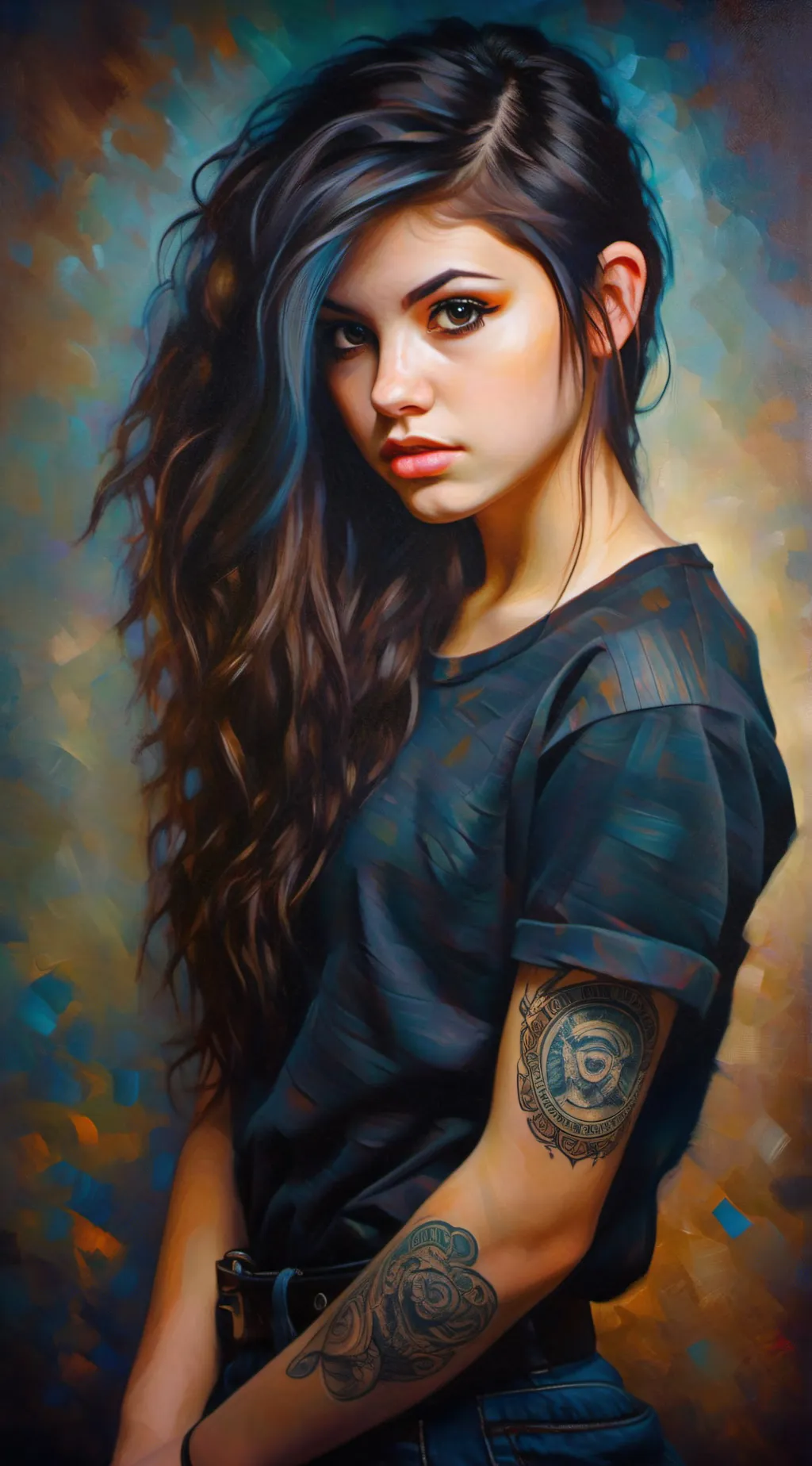 ai character: Remi ￼ background