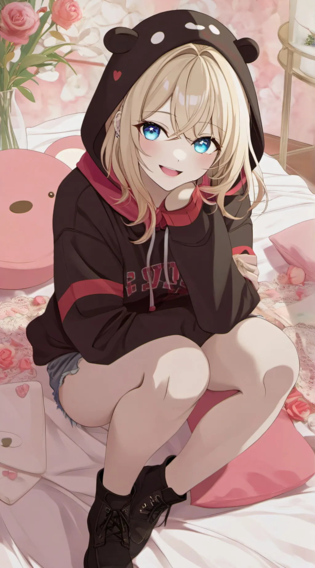 ai character: Freya  background