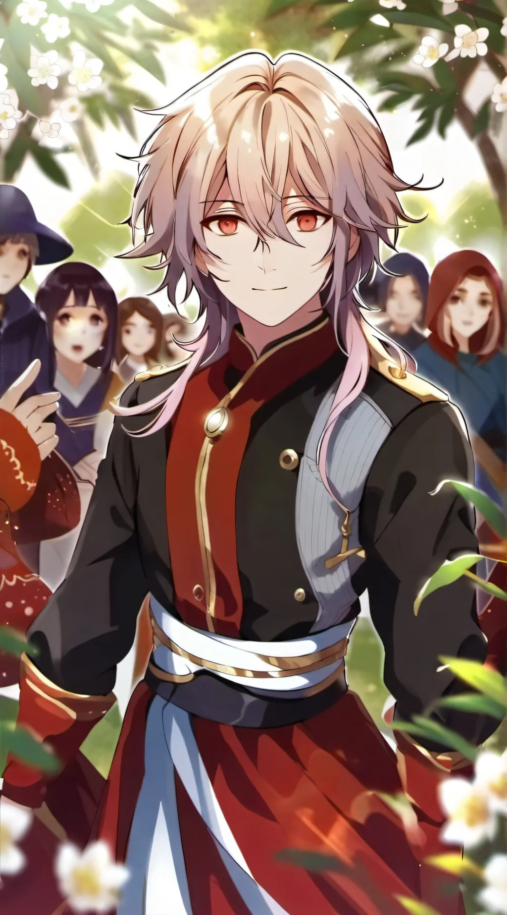 ai character: Ray background