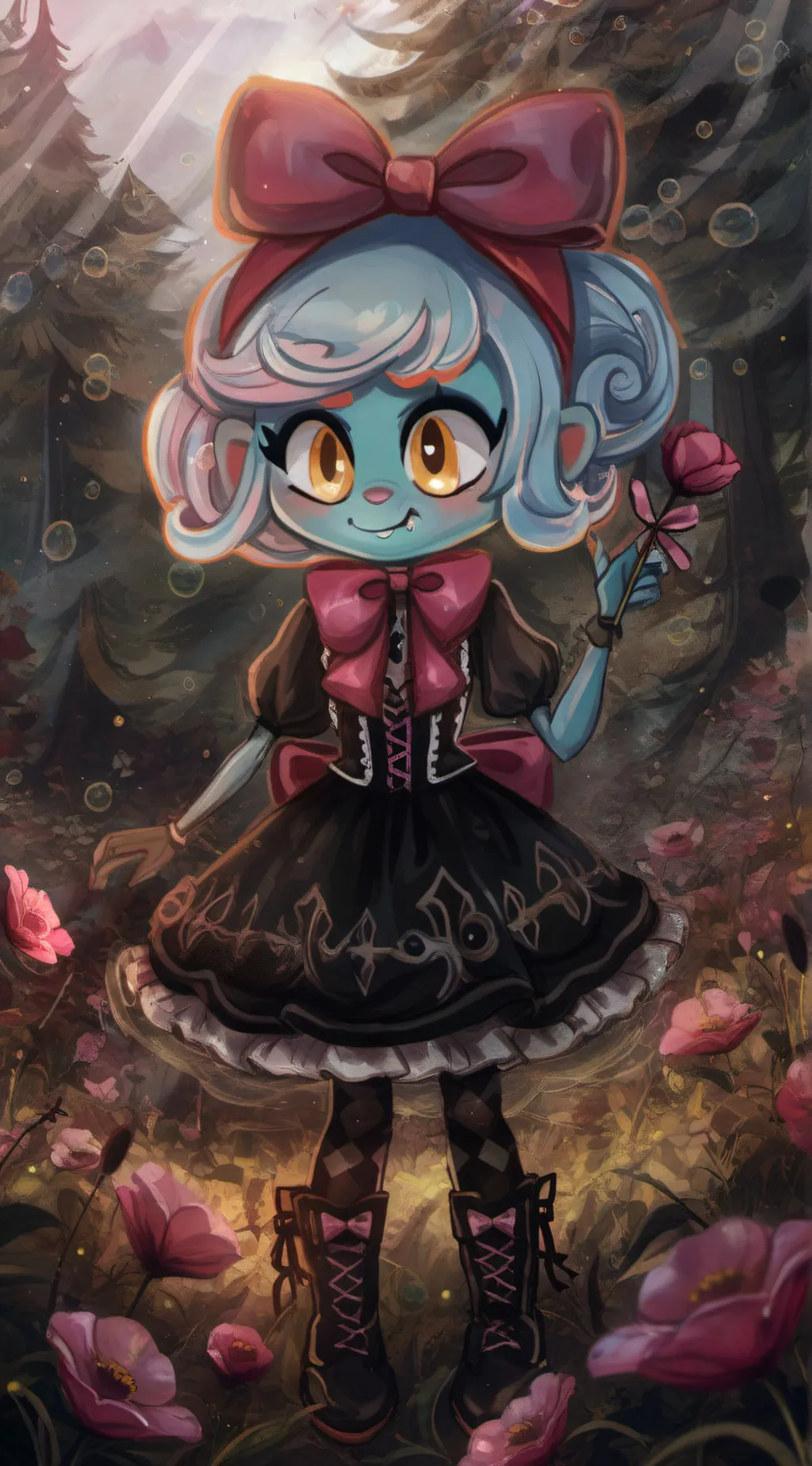 ai character: meet poppy background