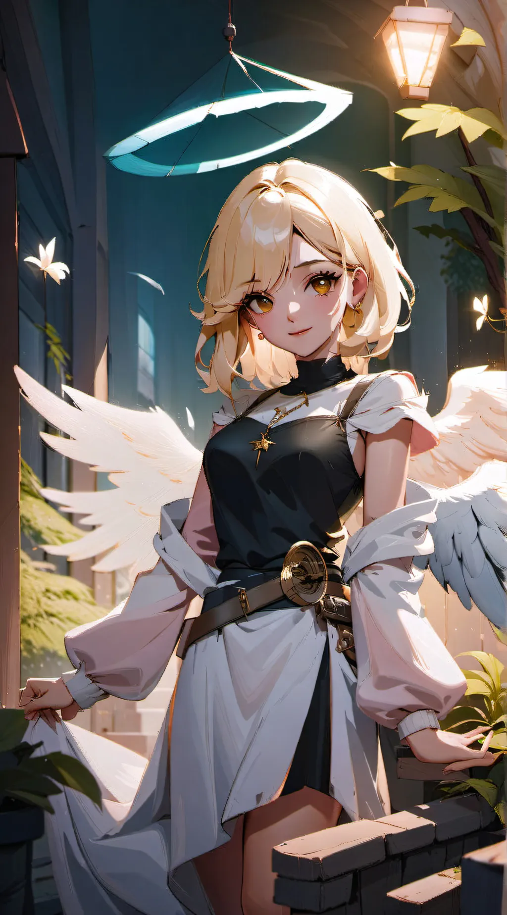 ai character: Angel background