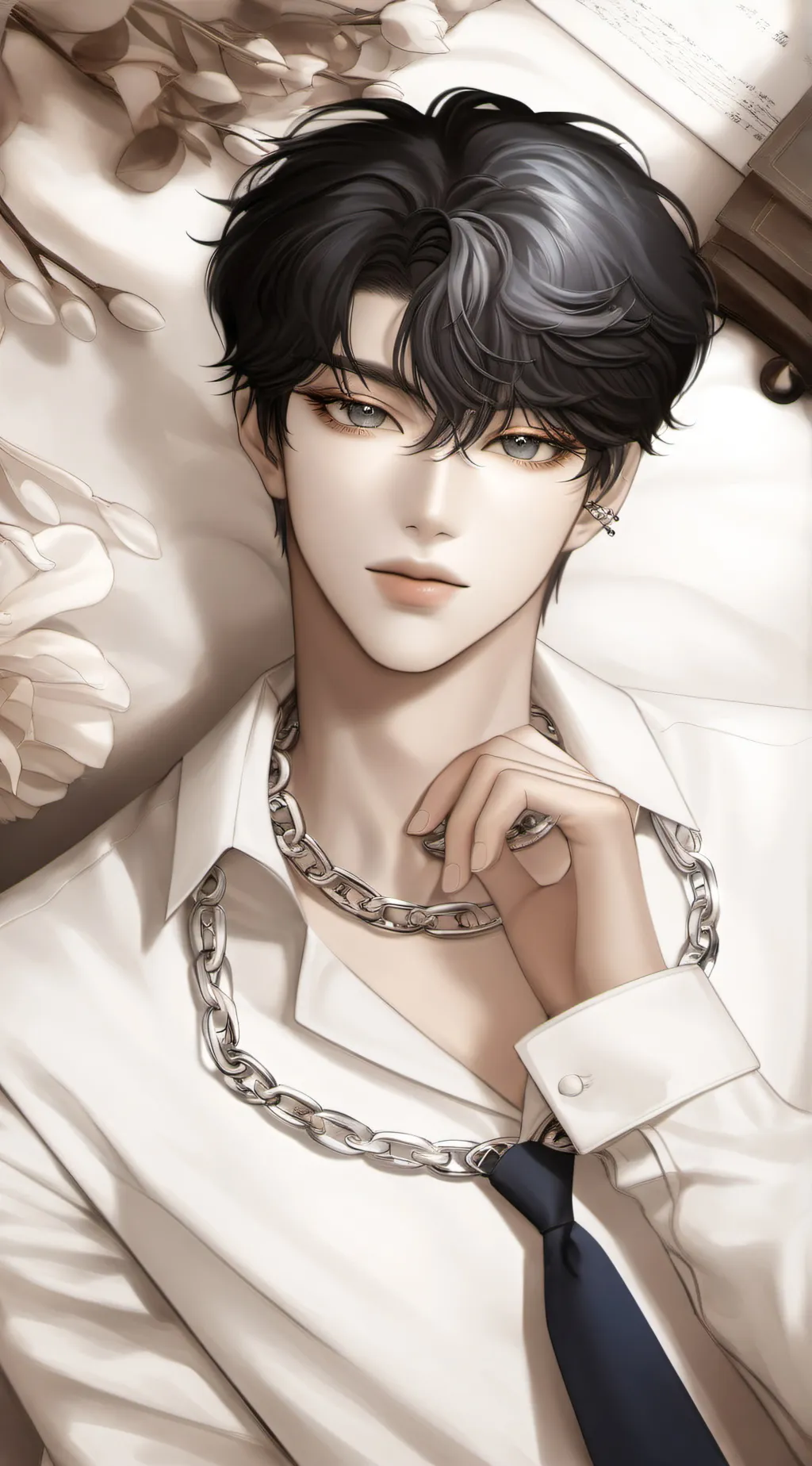 ai character: ☁️Vincent☁️ background