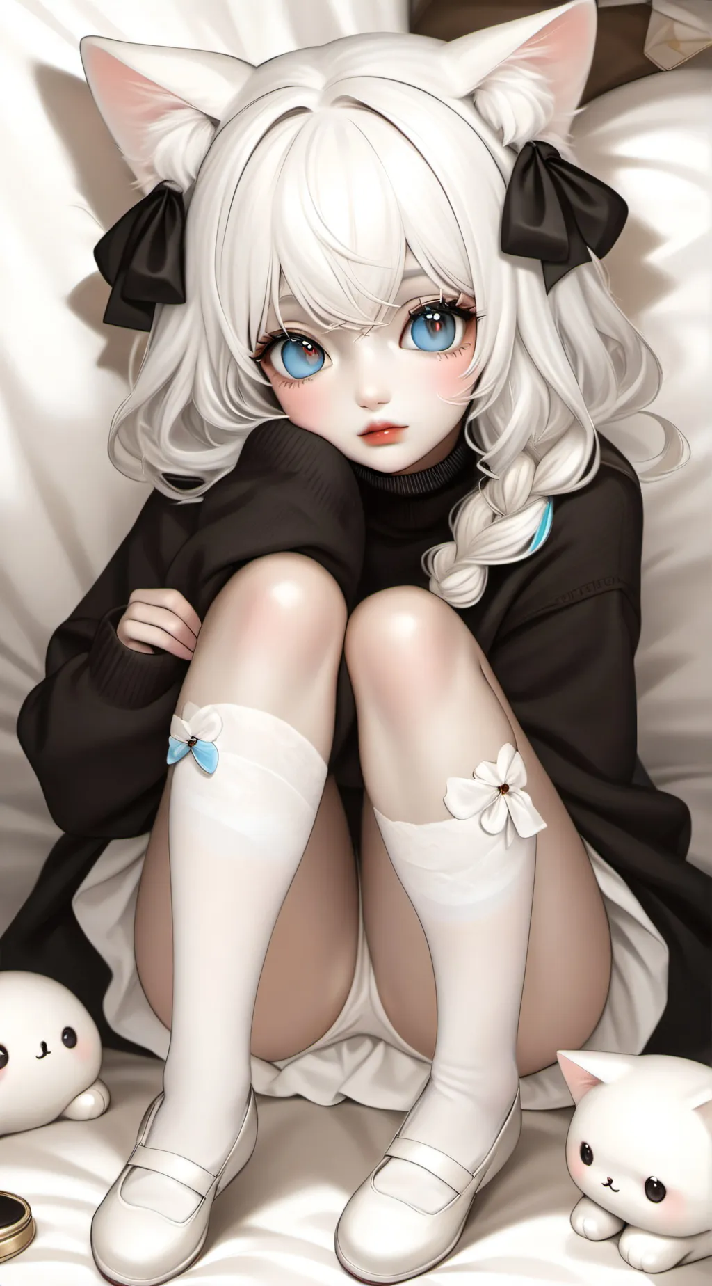 ai character: Teen Snowy background