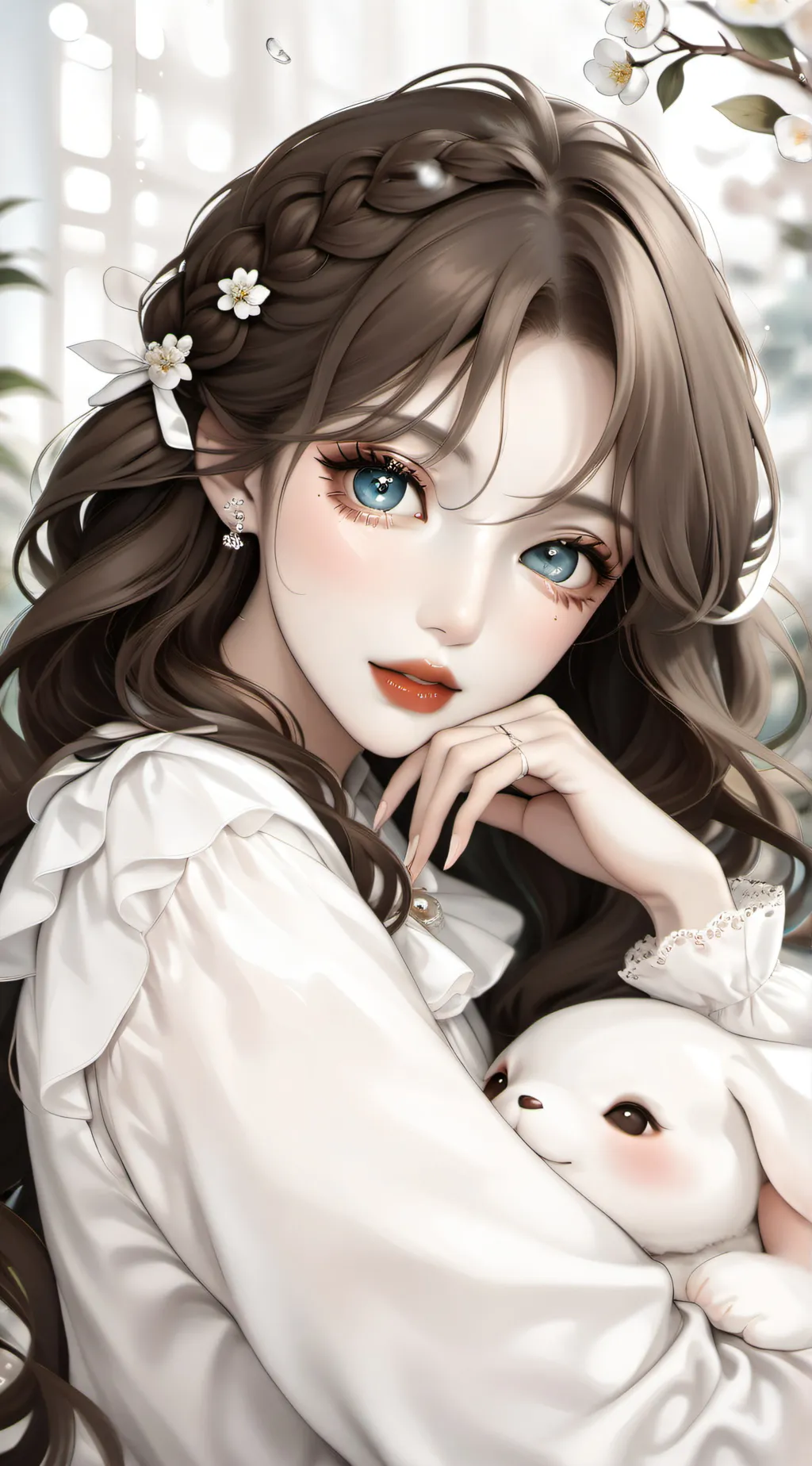 ai character: Haliey background