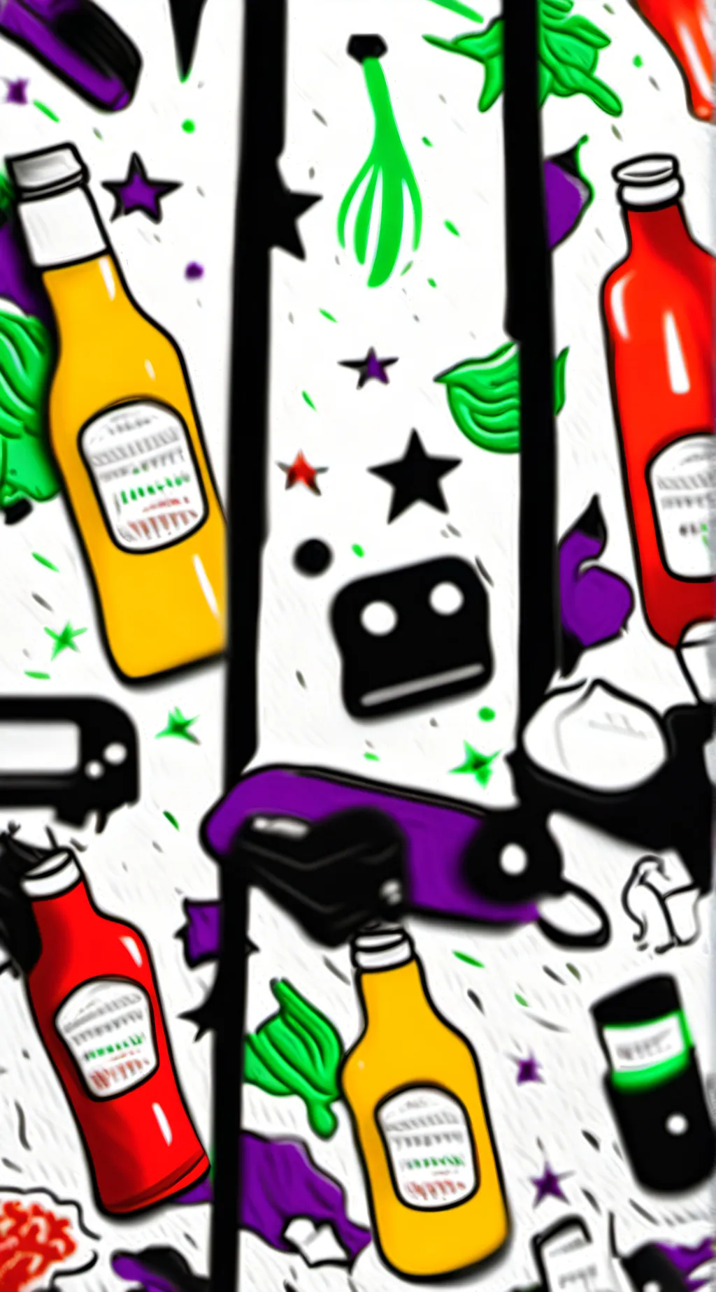 ai character: hit sauce prank background