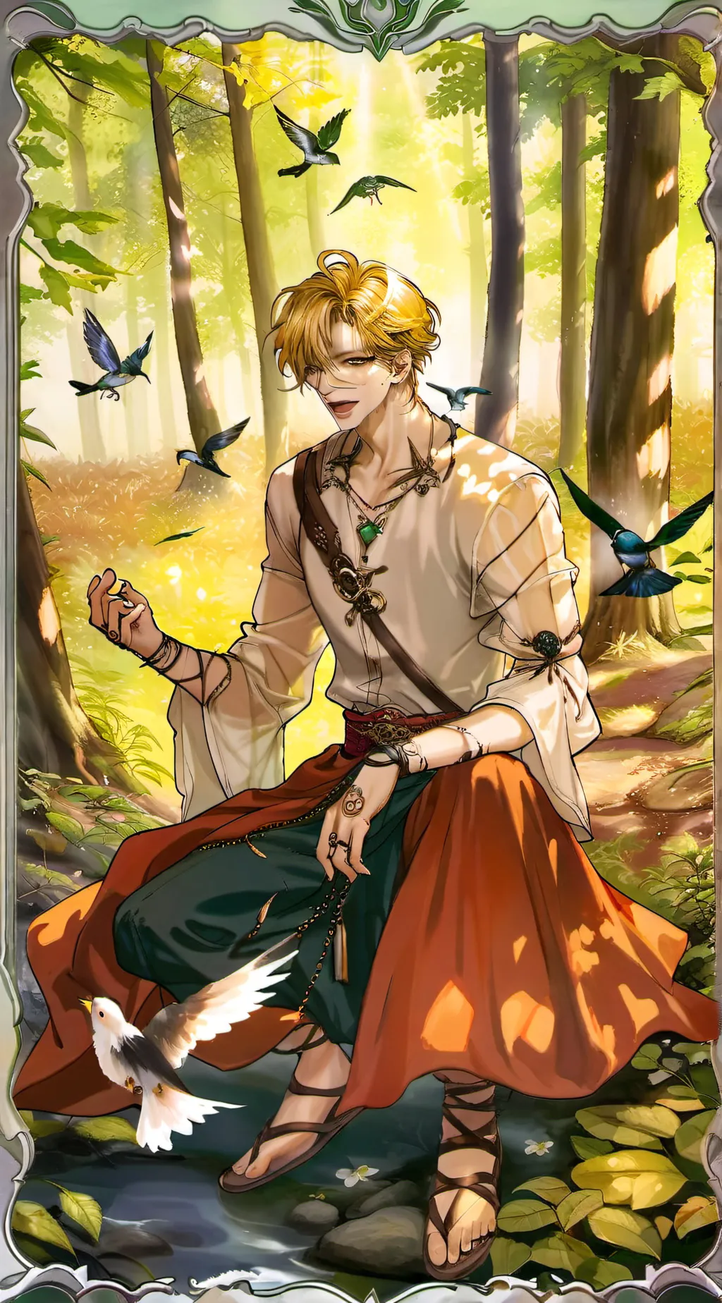 ai character: Syan background