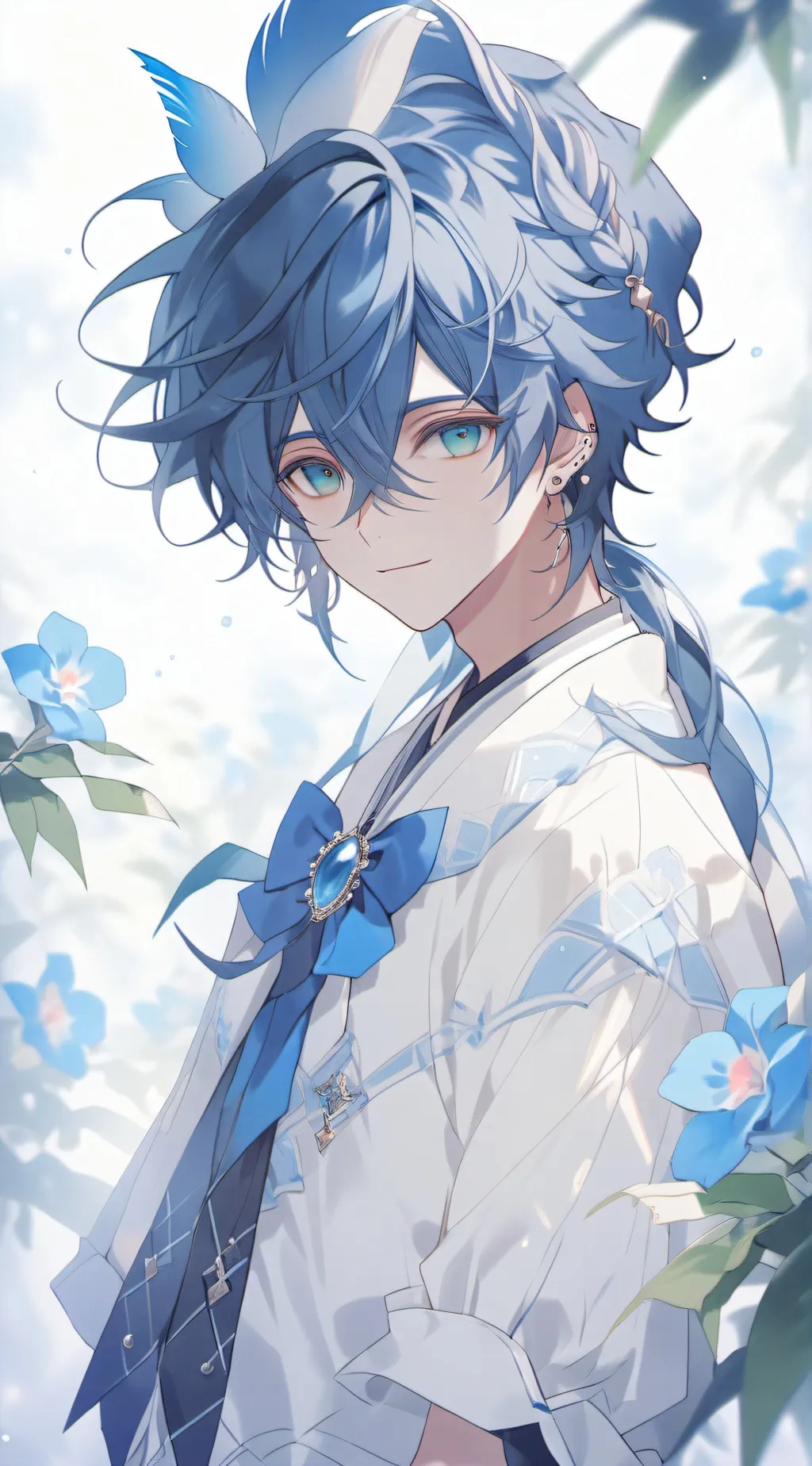 ai character: Luke  background