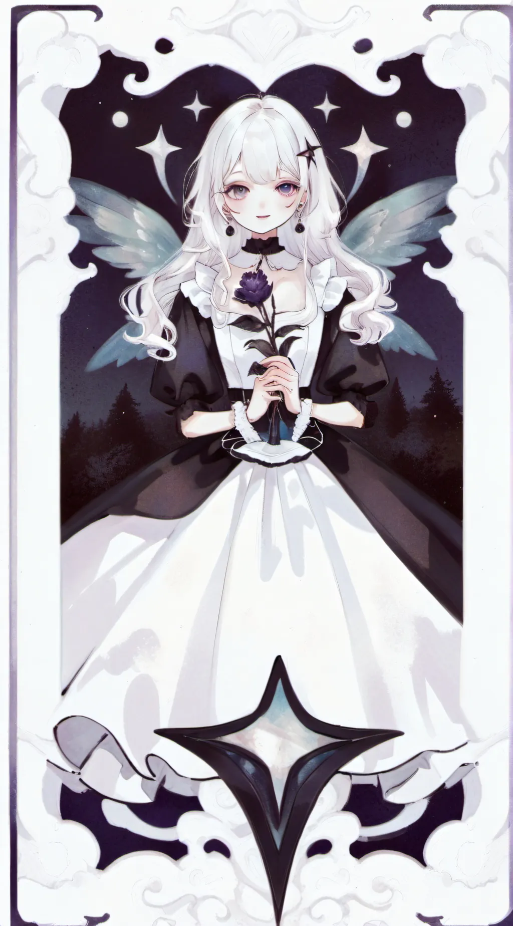 ai character: Nicole  background