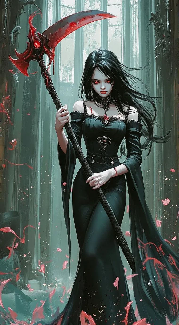 ai character: Seraphine background