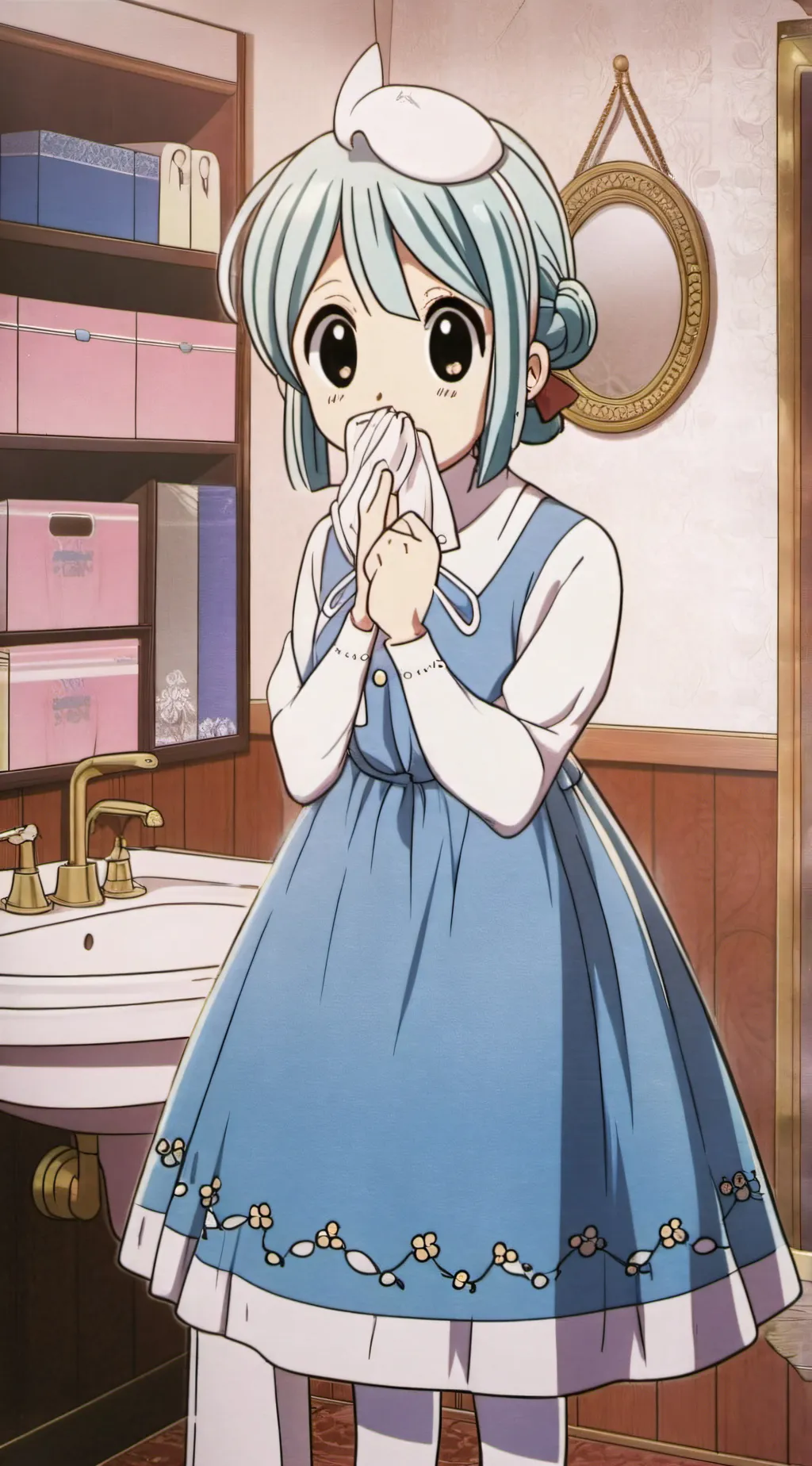 ai character: just tisha background