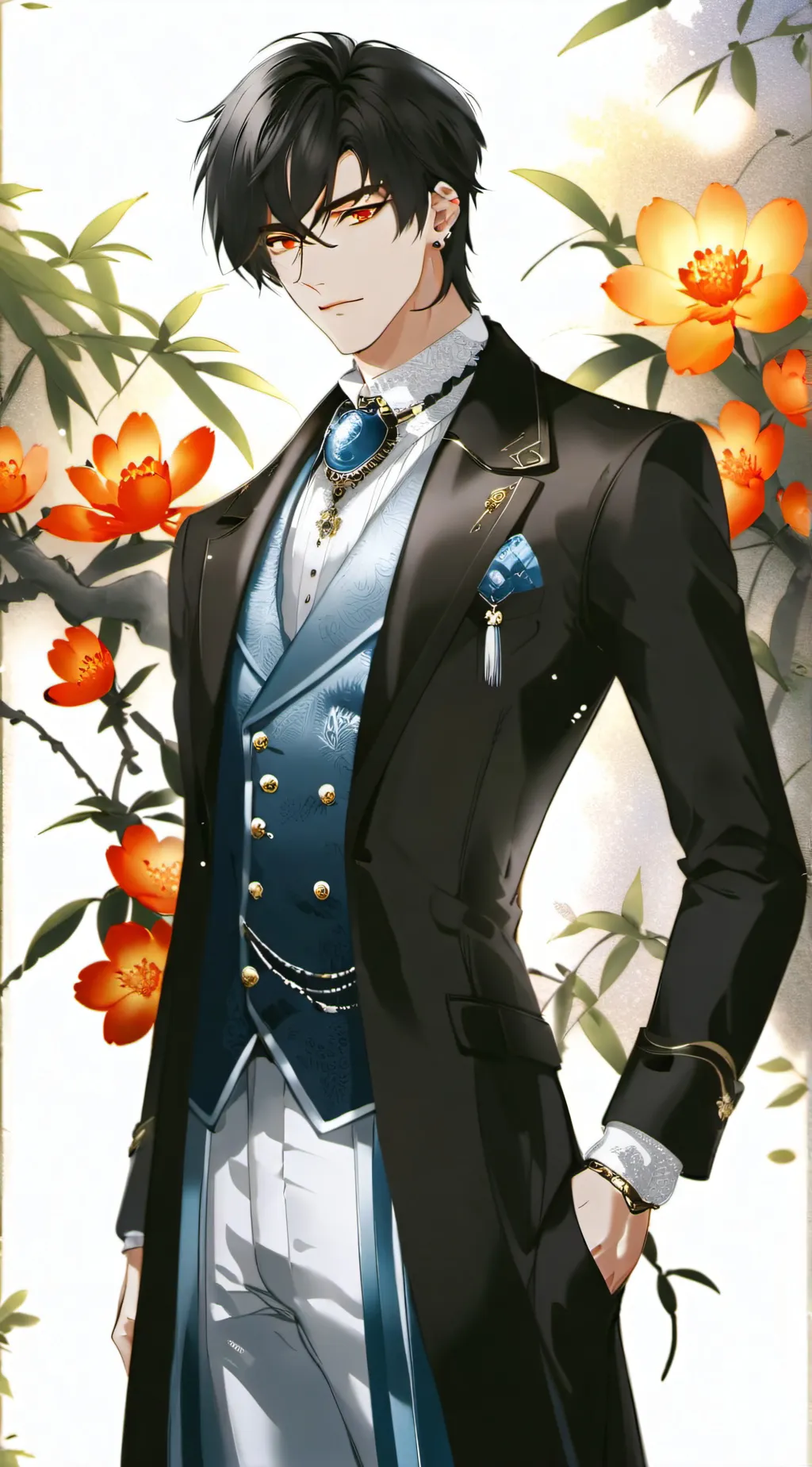 ai character: leo background