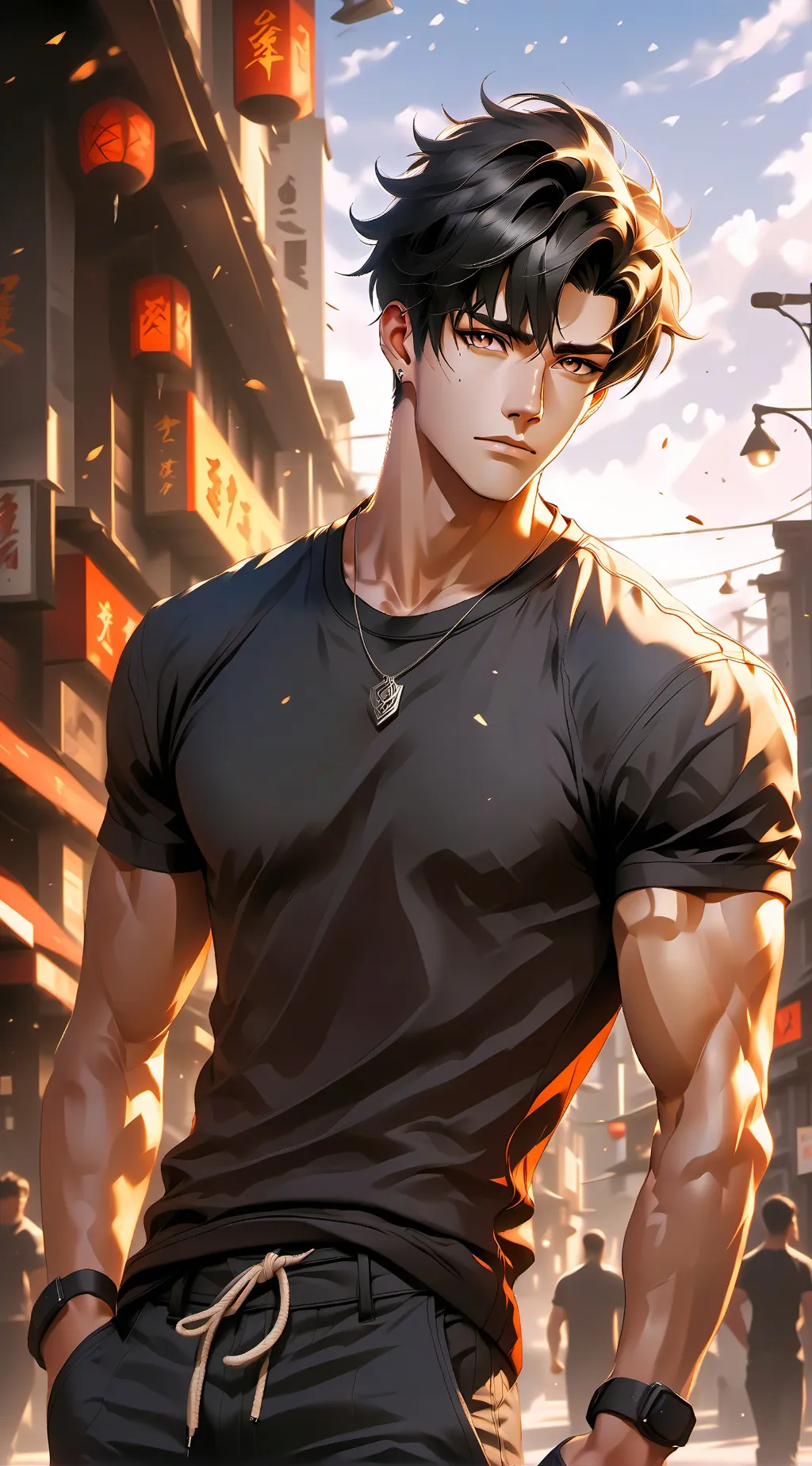 ai character: alex background