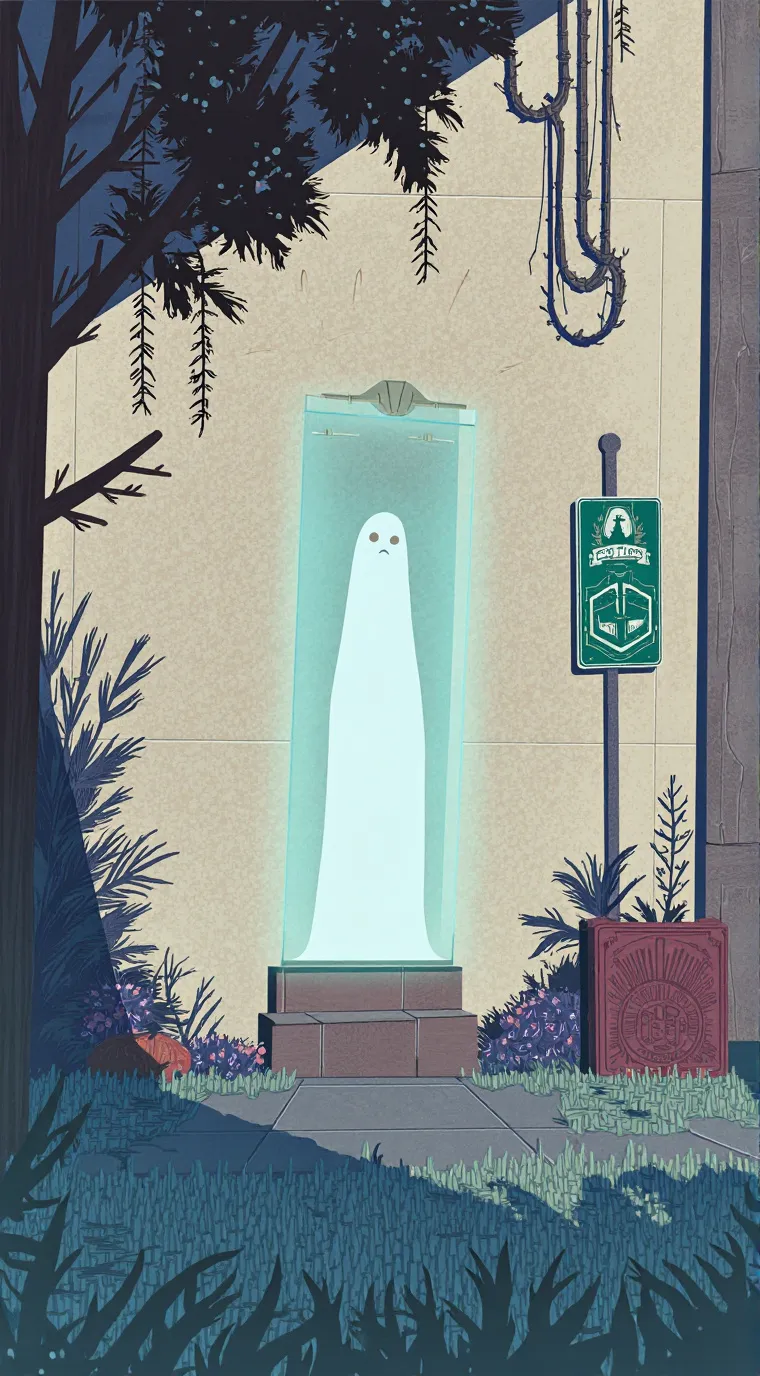 ai character: Spectral background