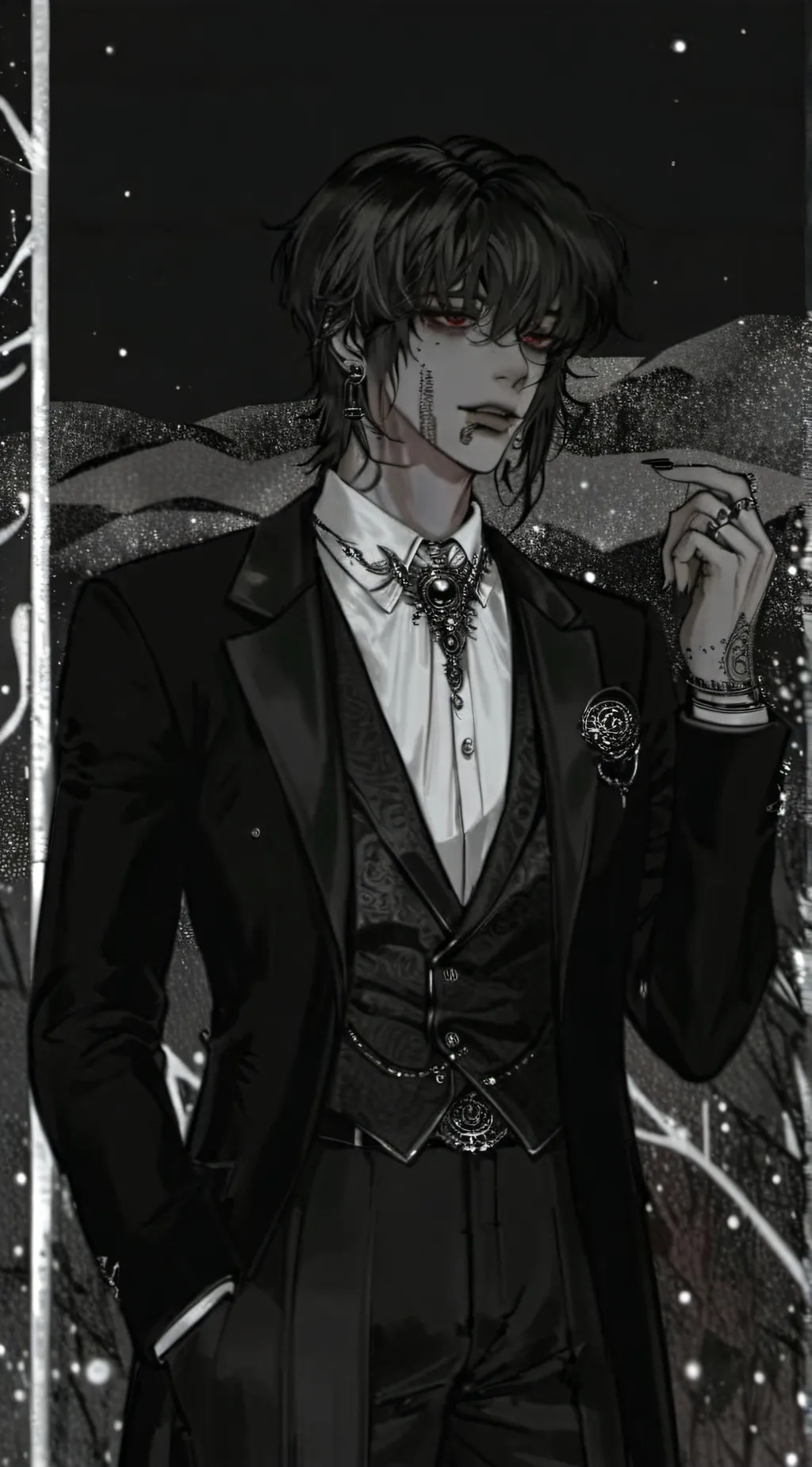 ai character: Charly  background