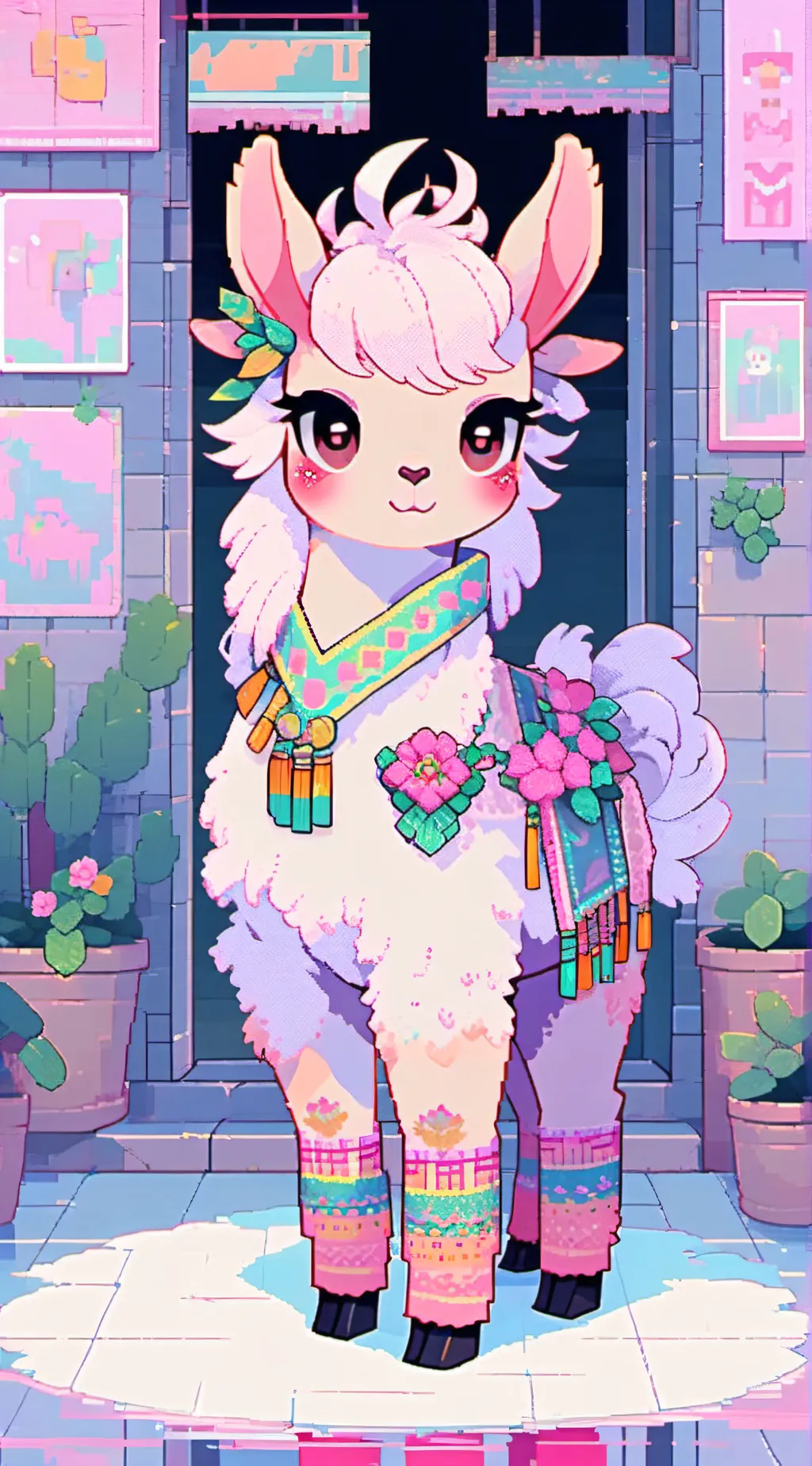 ai character: Wammawink background