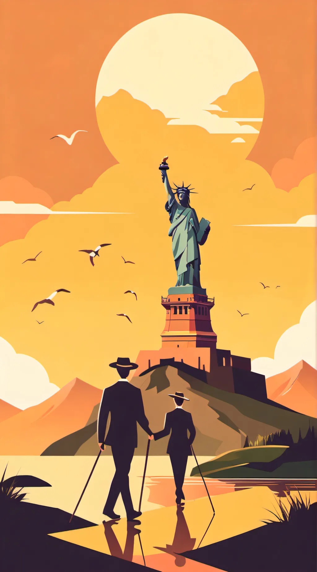 ai character: CH background