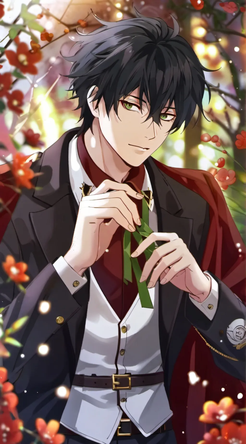 ai character: Jjk mall!  background