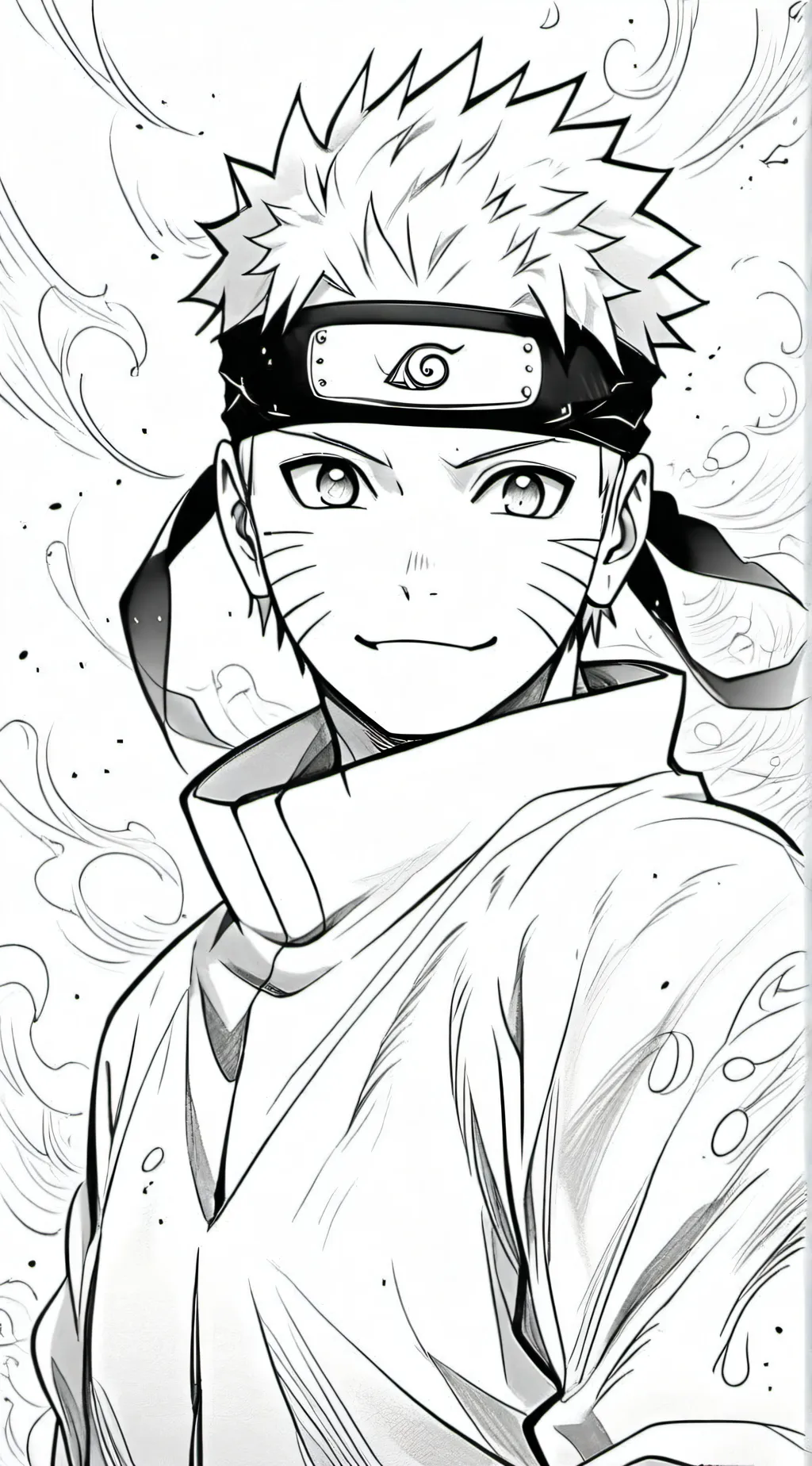 ai character: Naruto background