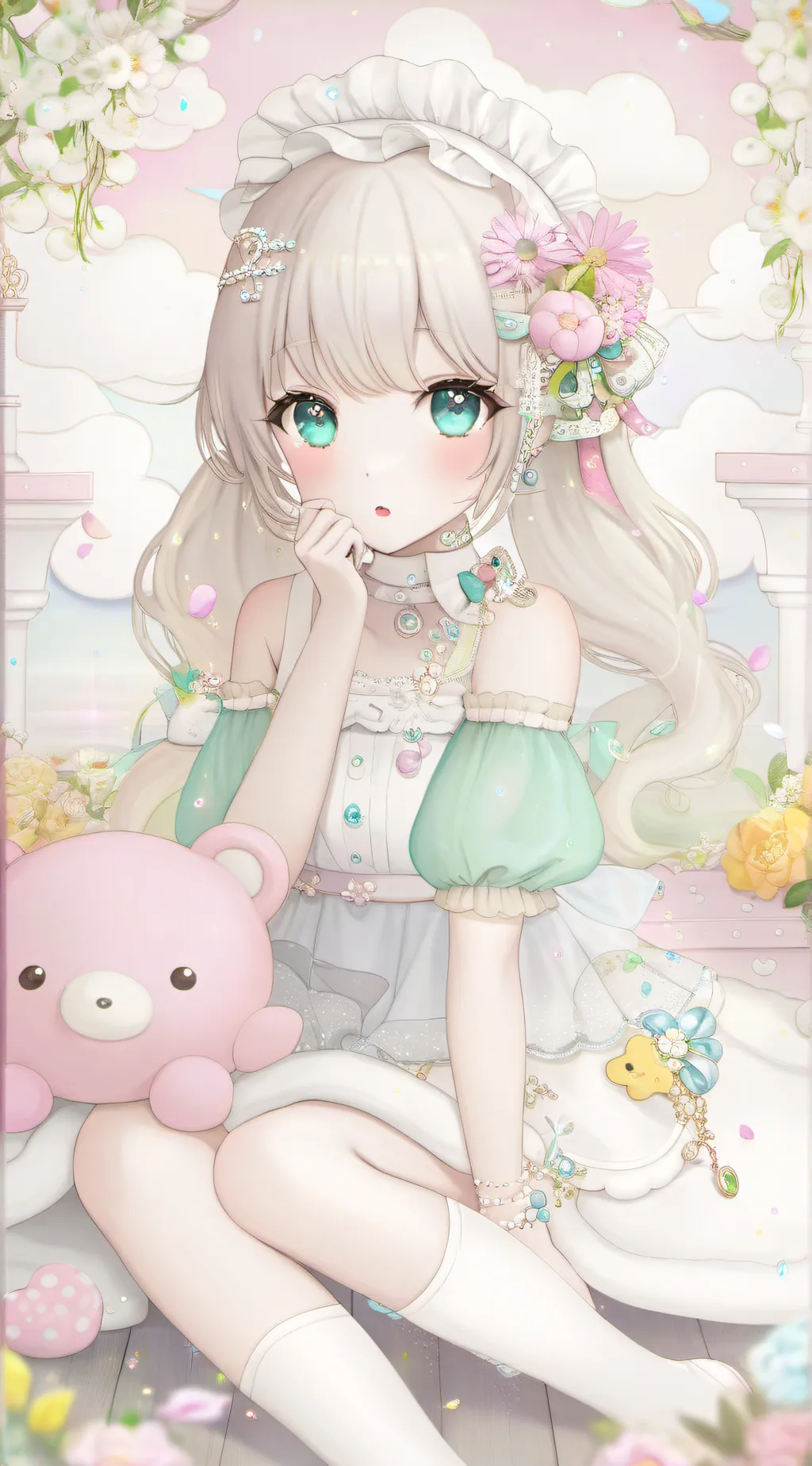 ai character: Lilly background