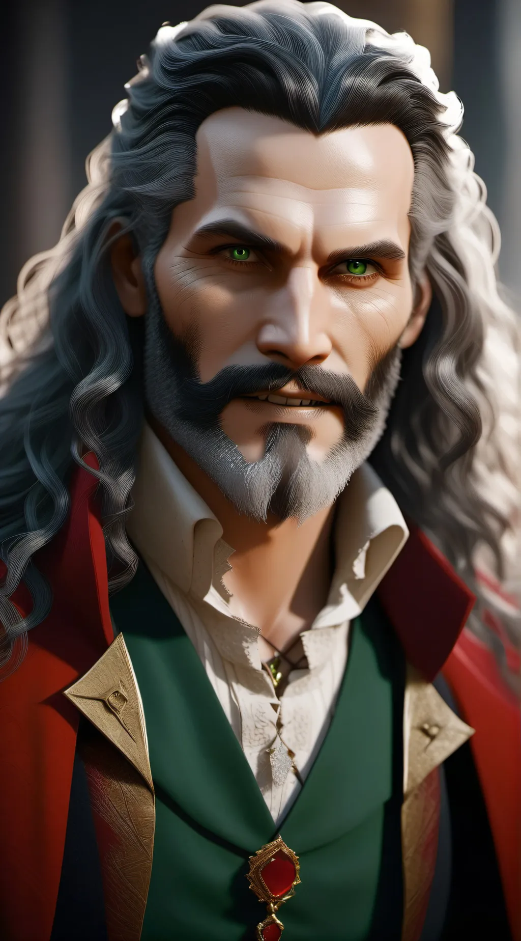 ai character: Vernal (Vamp) background