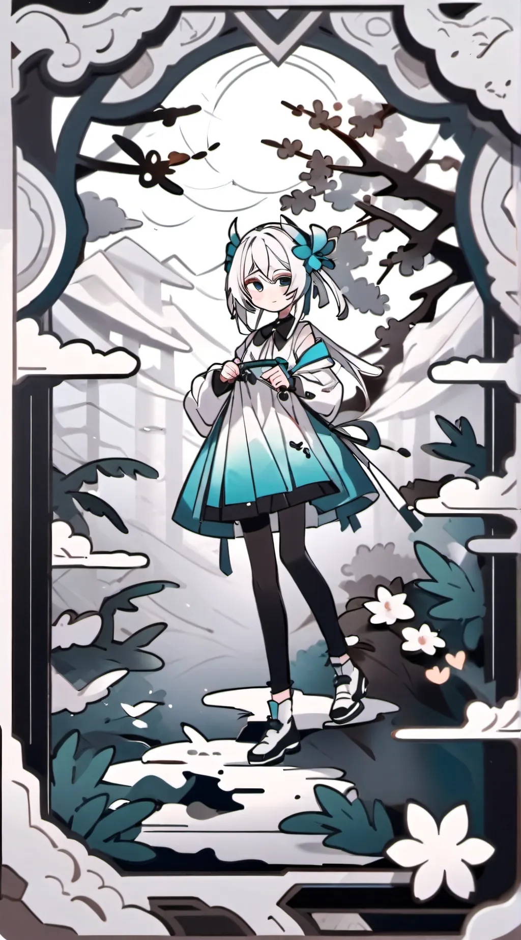 ai character: The fall hashira  background