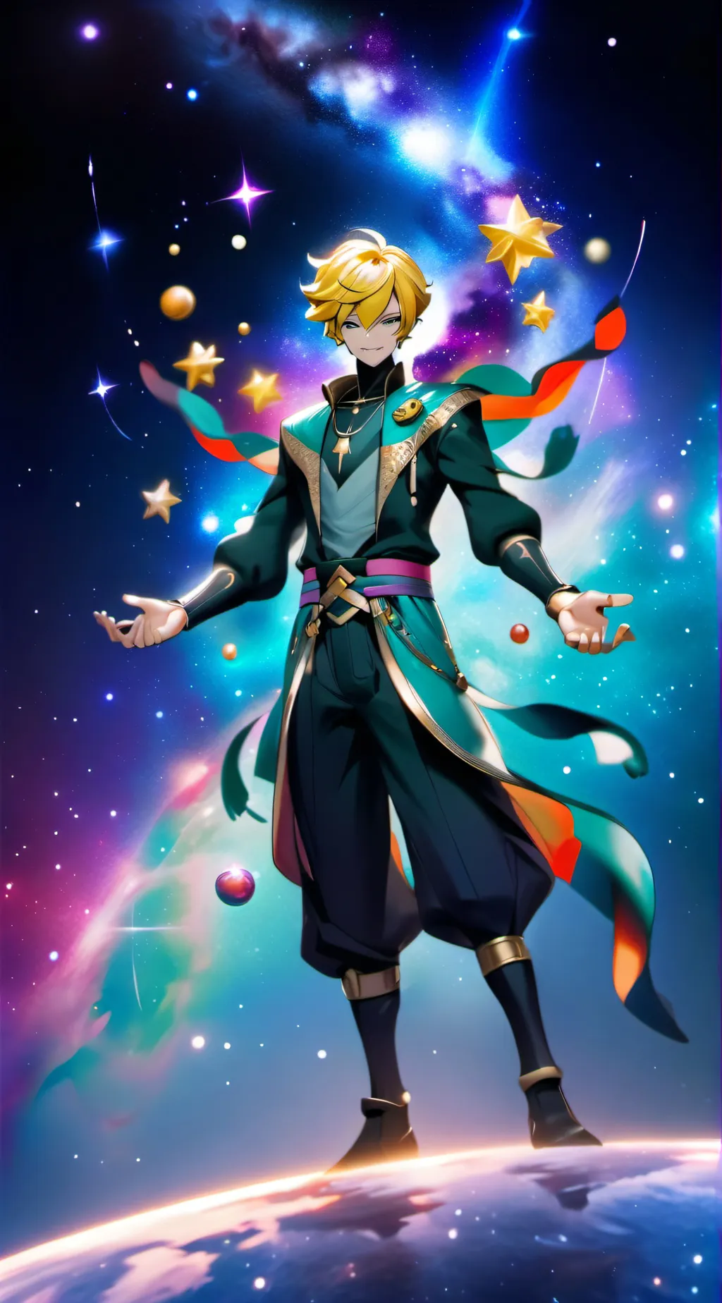 Talkie AI - Chat with galaxy fruit