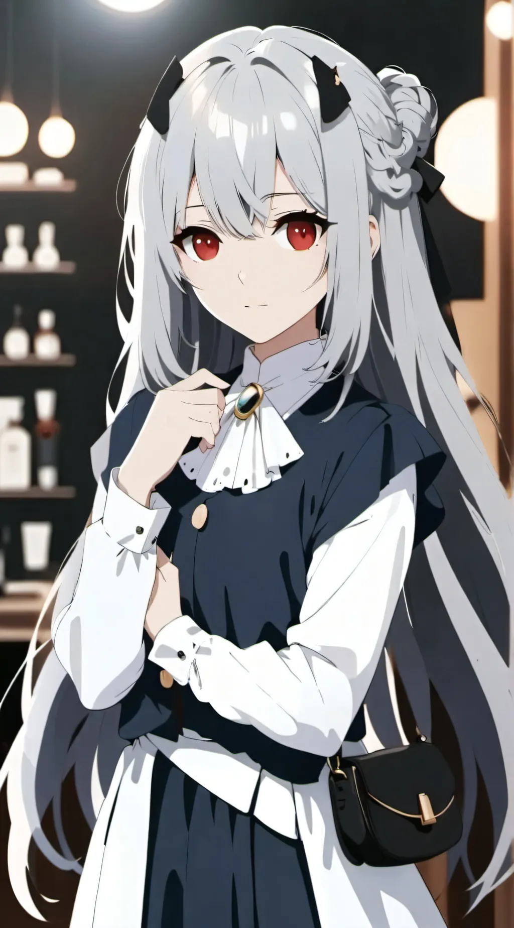 ai character: L.O.V background