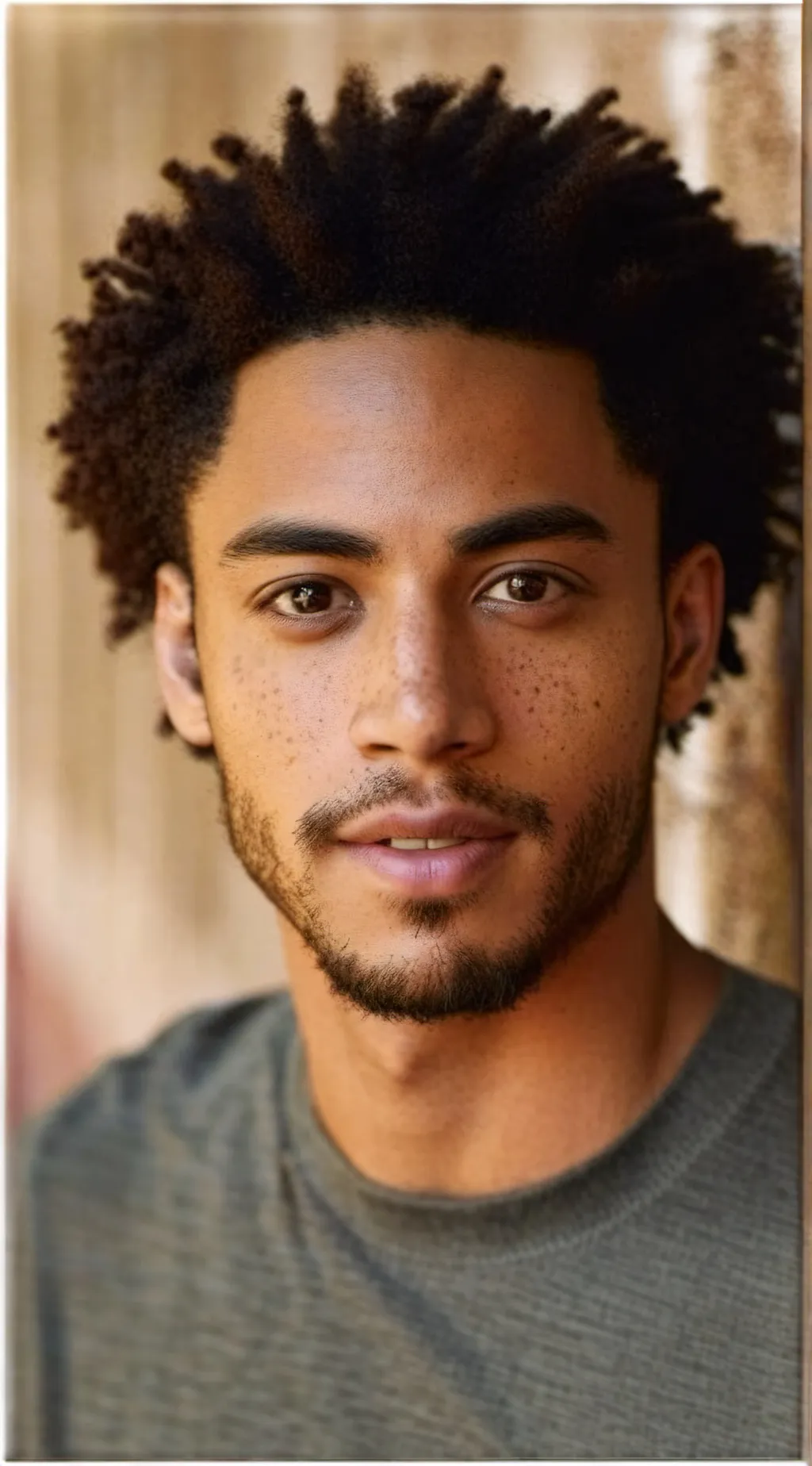 ai character: Miles  background