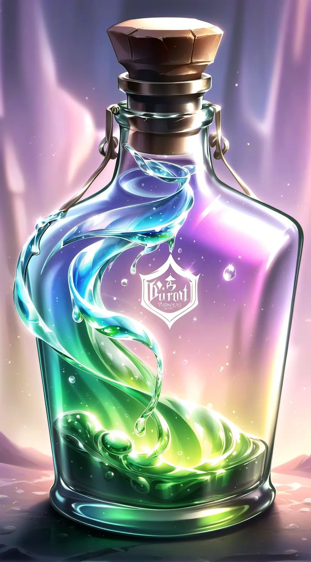 ai character: Snake potion background