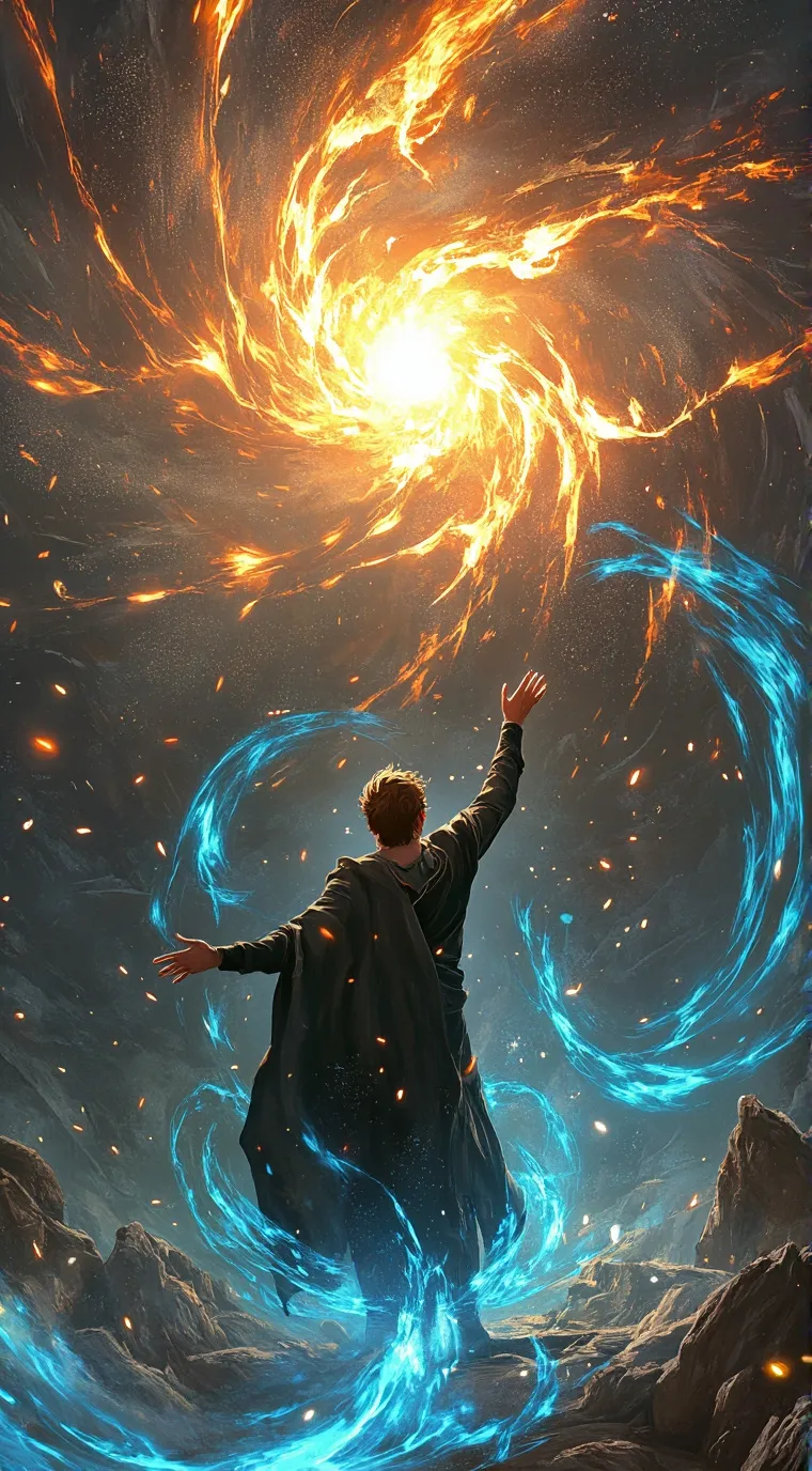 ai character: supernova  background