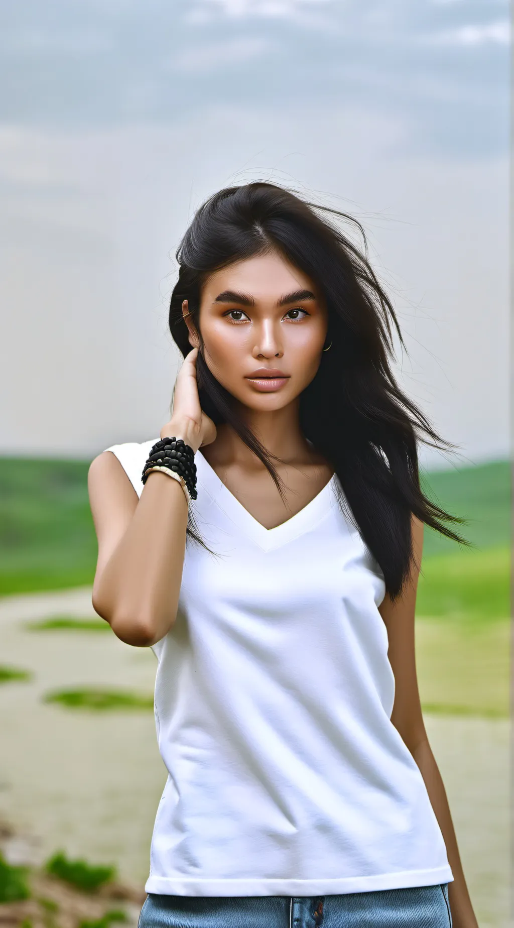 ai character: Uma 🦢 background