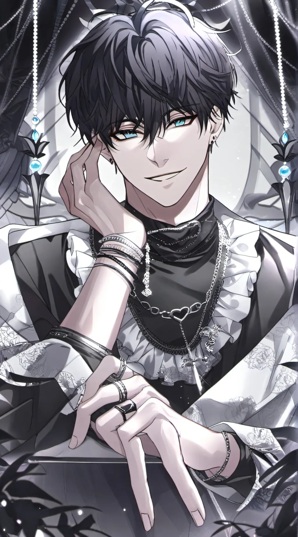 ai character: Xavier  background