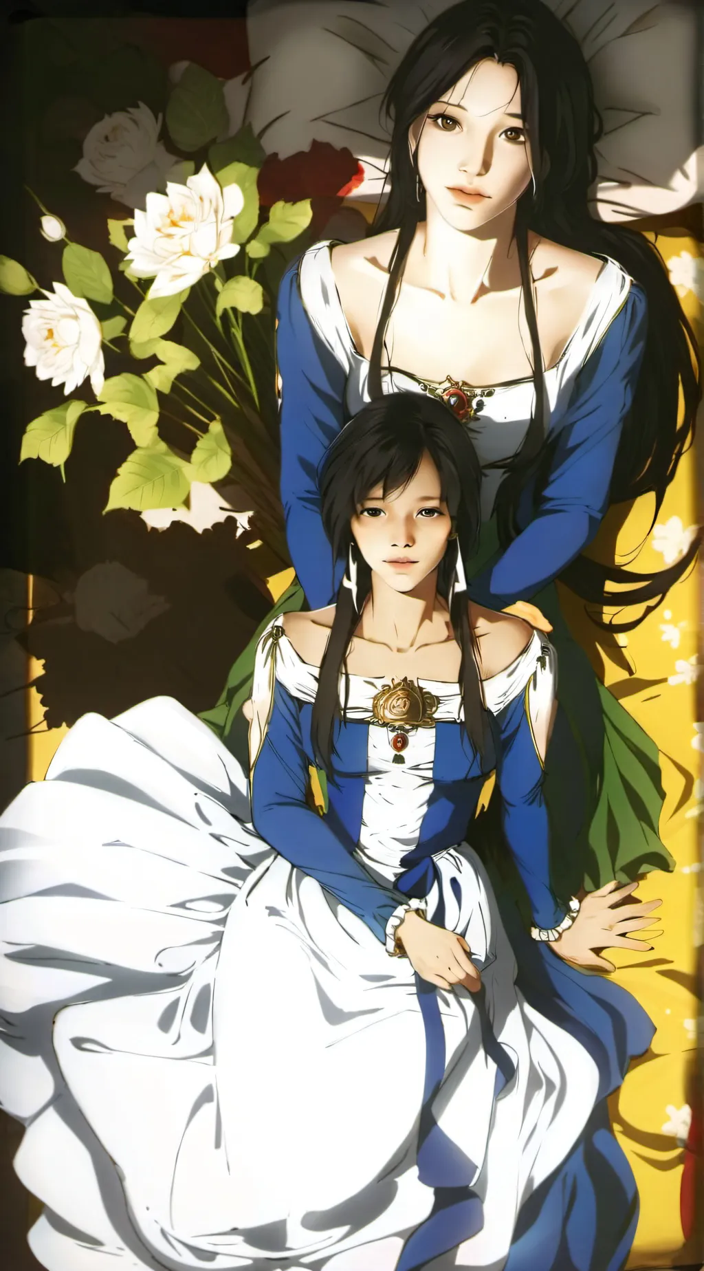 ai character:  lunar background