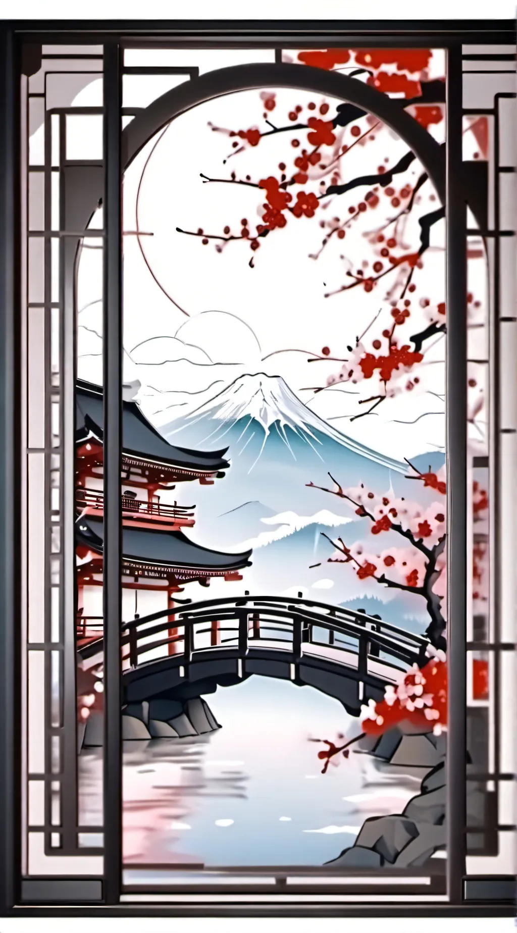 ai character: Japan or tokyo background