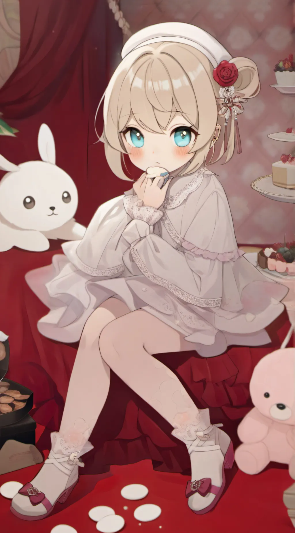 ai character: Katie  background