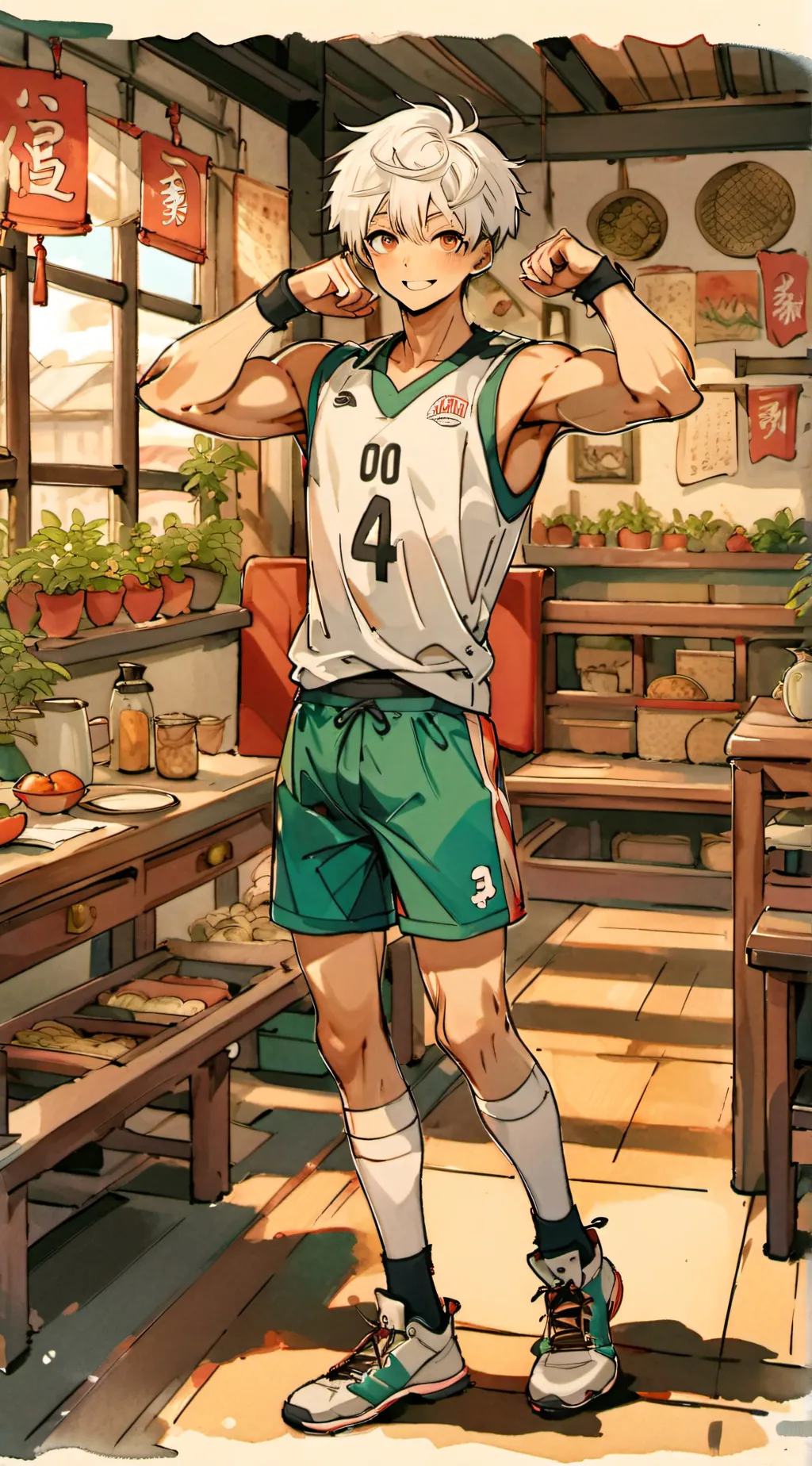 ai character: Caleb background