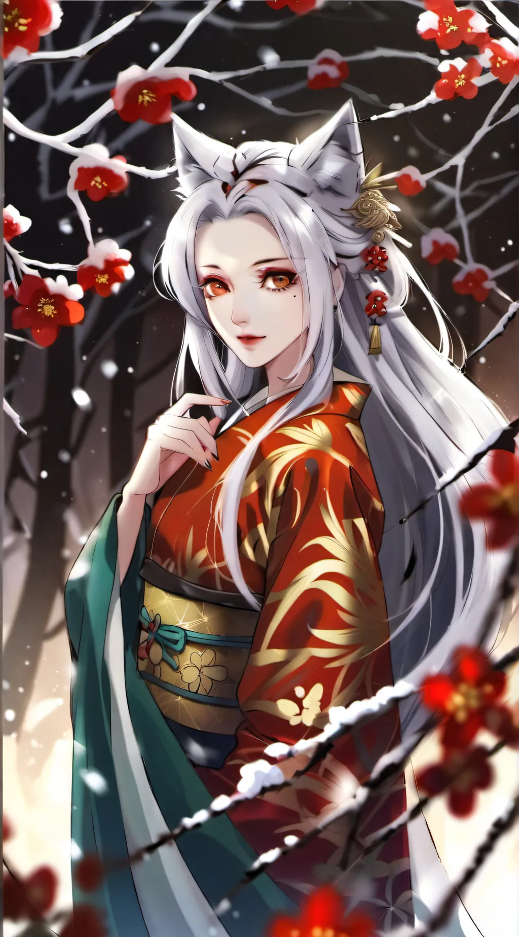 ai character: kny background