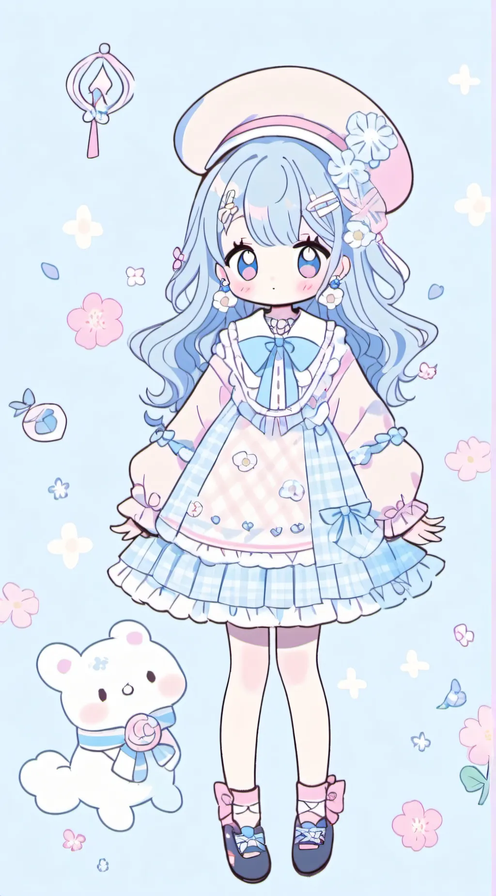 ai character: Idk background