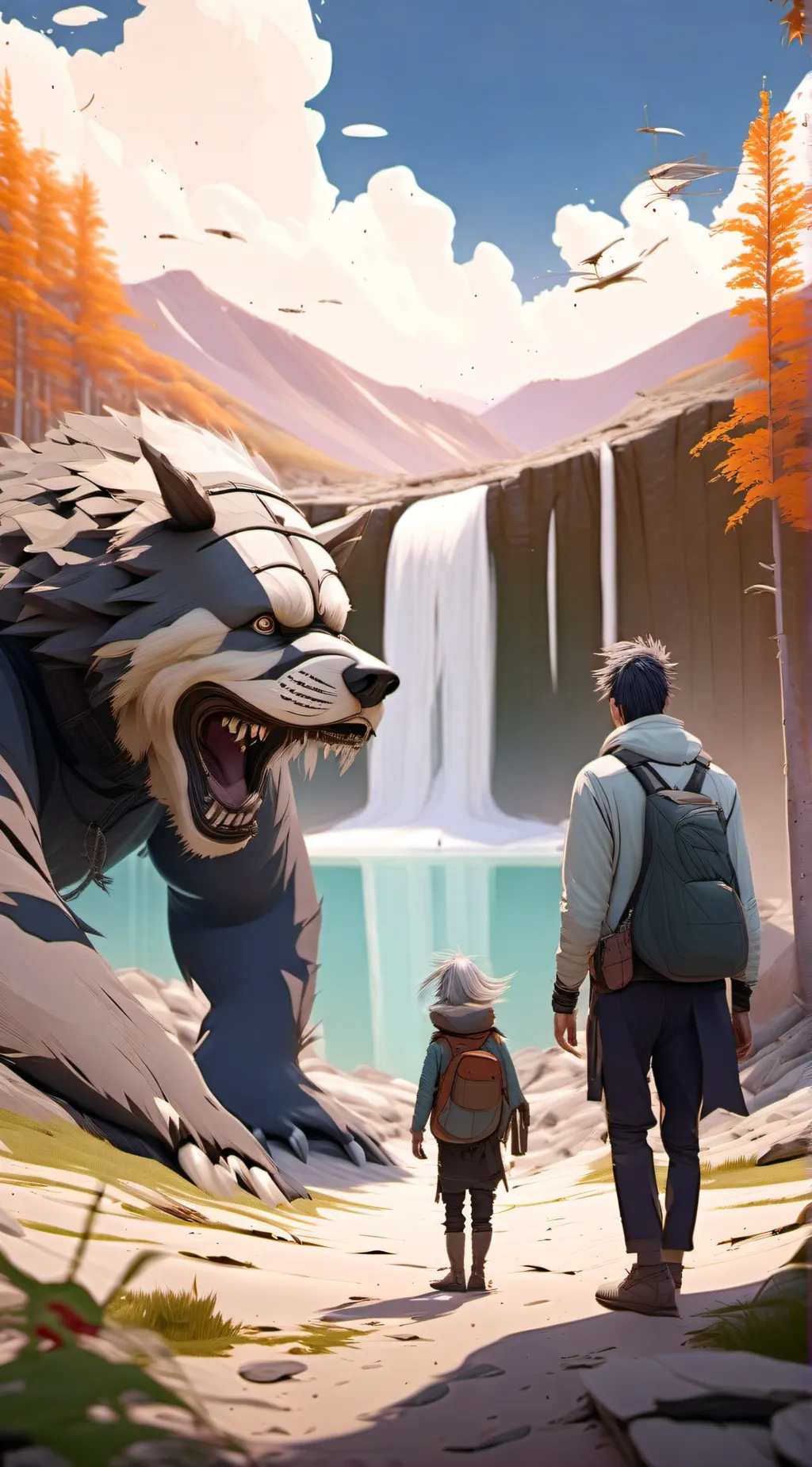 ai character: Blood Rampage background