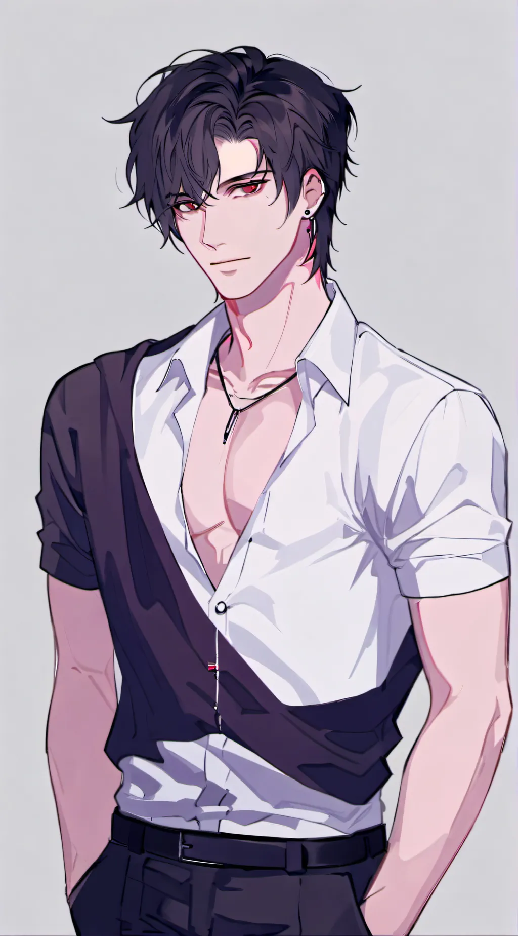 ai character: Aaron  background